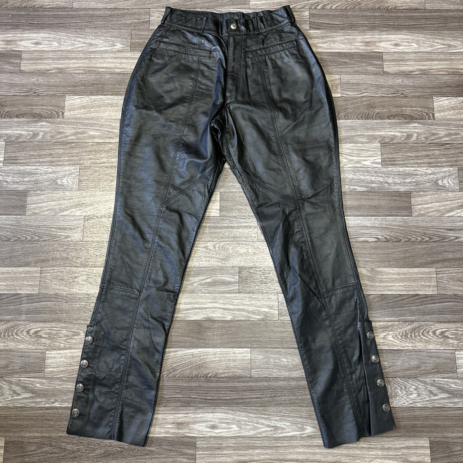 Harley Davidson Harley Davidson Leather Riding Pants; Mens 30x34; Black ...