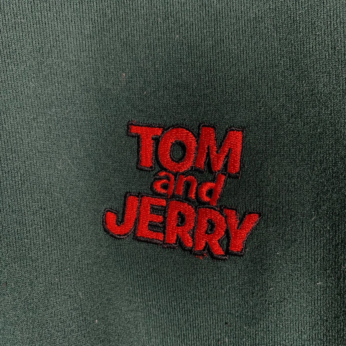 Japanese Brand TOM & JERRY Graphics Printed Green Sweatshirt #1538-C69 Size US M / EU 48-50 / 2 - 9 Thumbnail