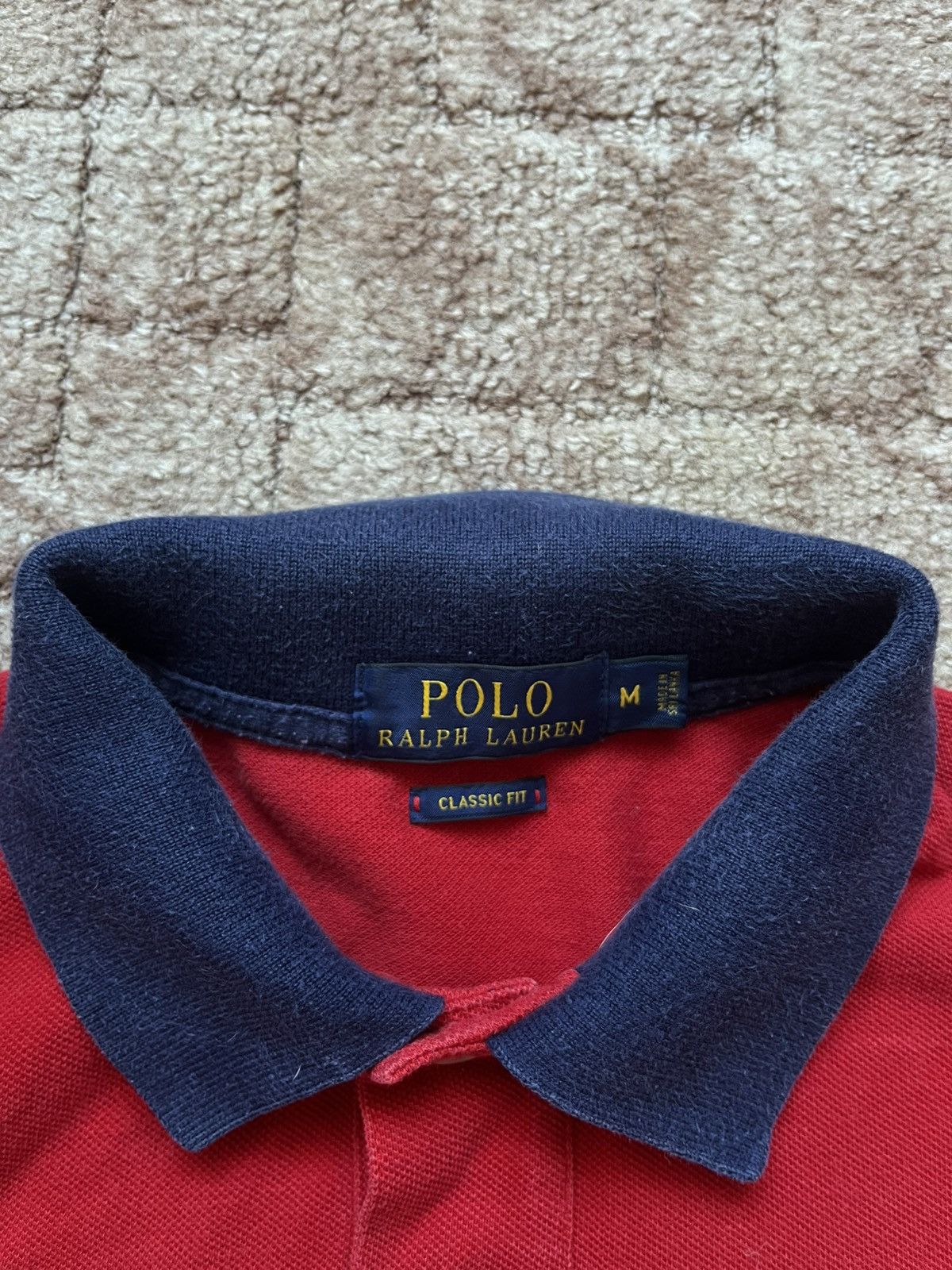 Polo Ralph Lauren Vintage Polo Ralph Lauren #2 Big Logo Ref Tee Chief Kief Size US M / EU 48-50 / 2 - 3 Thumbnail
