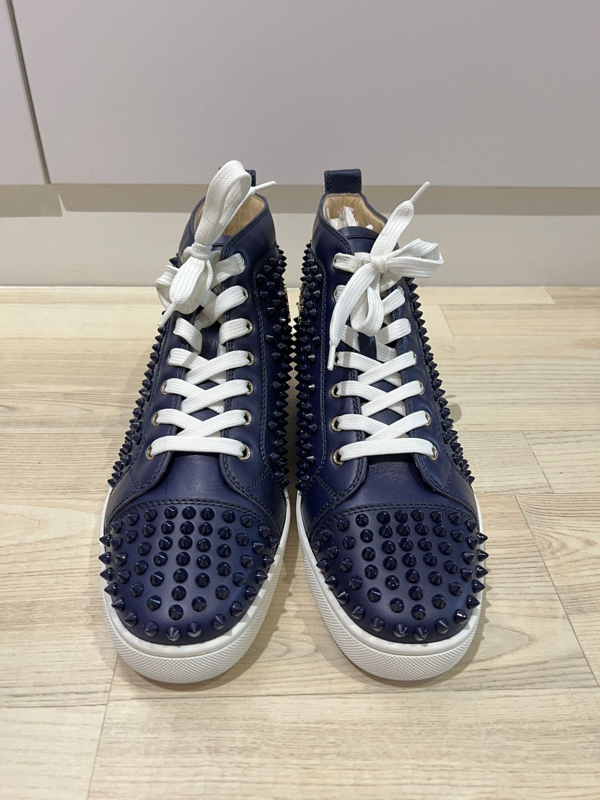 Christian Louboutin Christian Louboutin High Top Sneaker Size US 8.5 / EU 41-42 - 2 Thumbnail