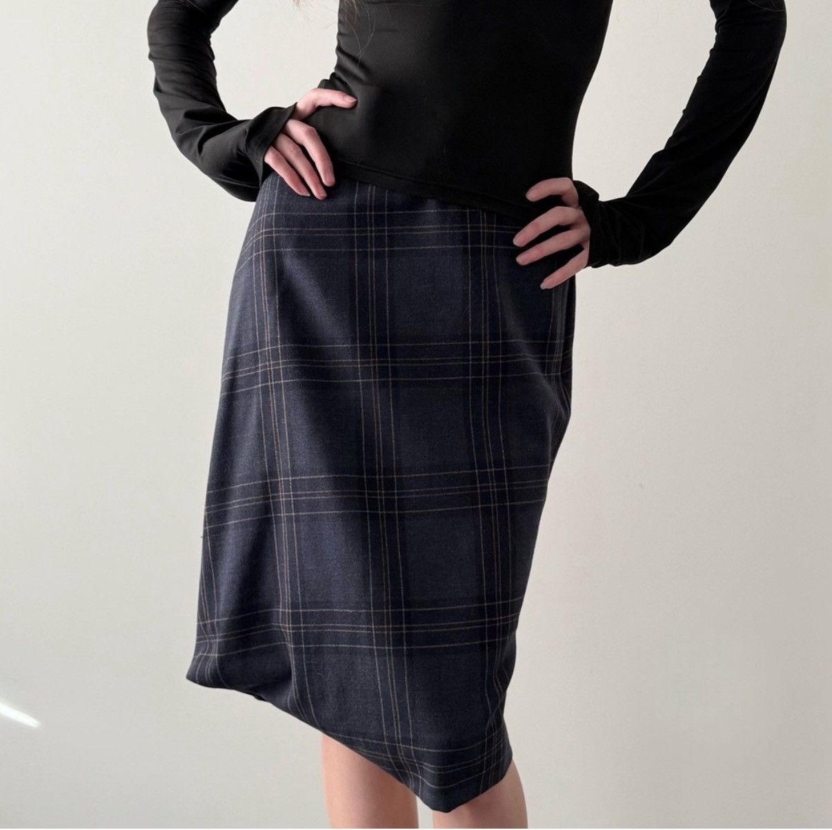 Vivienne Westwood Vivienne Westwood 100% wool plaid midi skirt Size 26" / US 2 / IT 38 - 1 Thumbnail