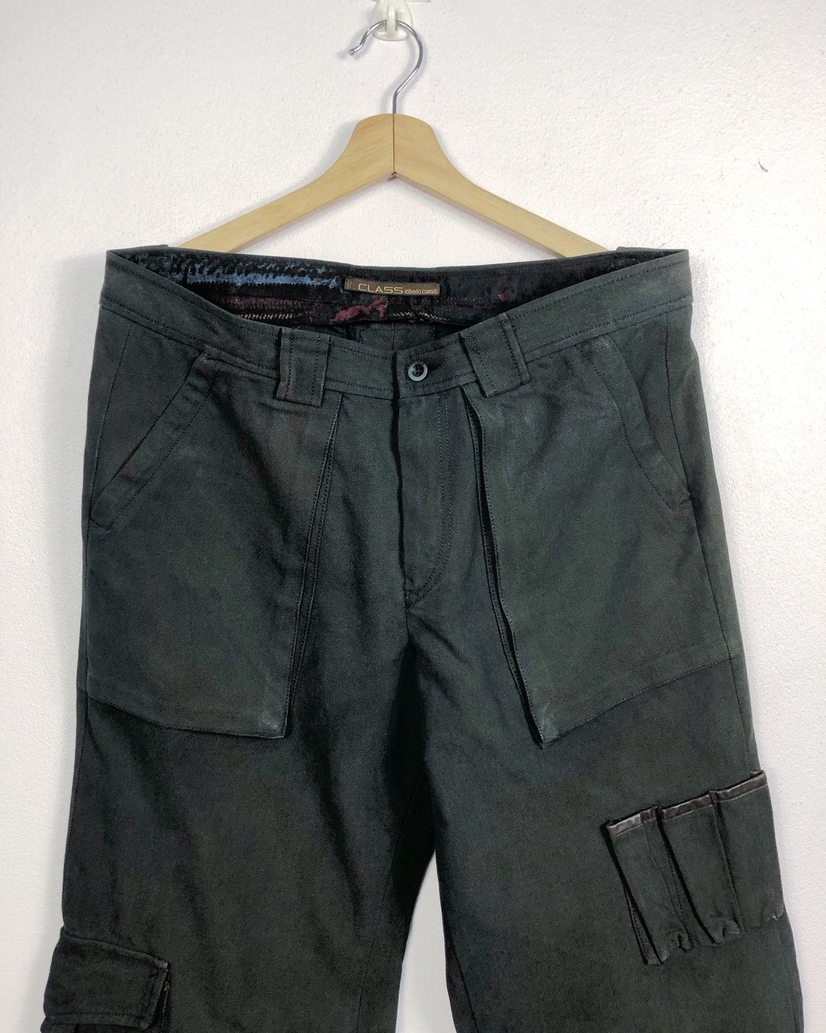 Roberto Cavalli Vintage Class by Roberto Cavalli Cargo Pants Made in Italy Size US 34 / EU 50 - 2 Thumbnail
