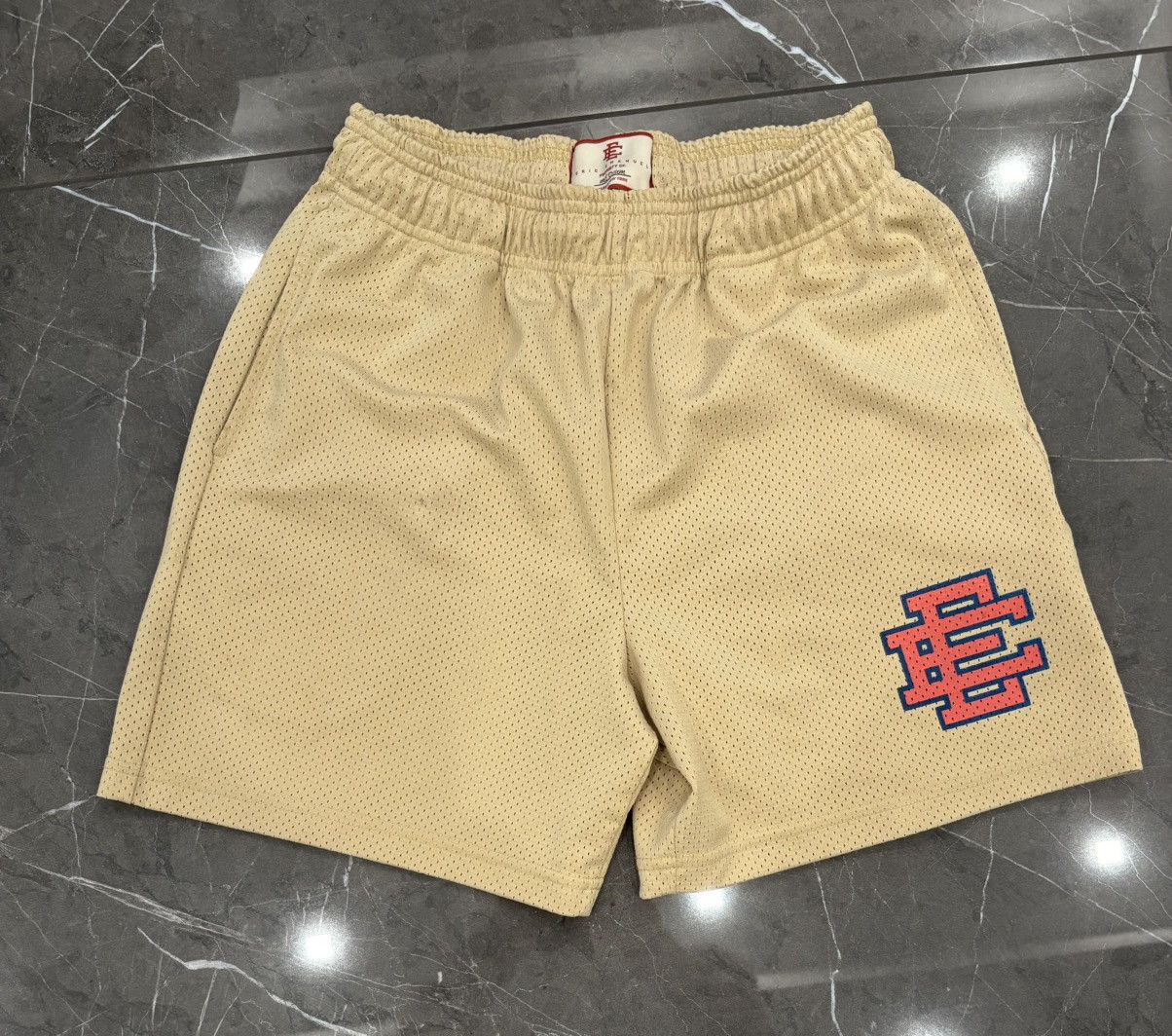 Eric Emanuel Men's Eric Emanuel Basic Short Sand Red Medium Beige RARE Size US 28 / EU 44 - 1 Thumbnail