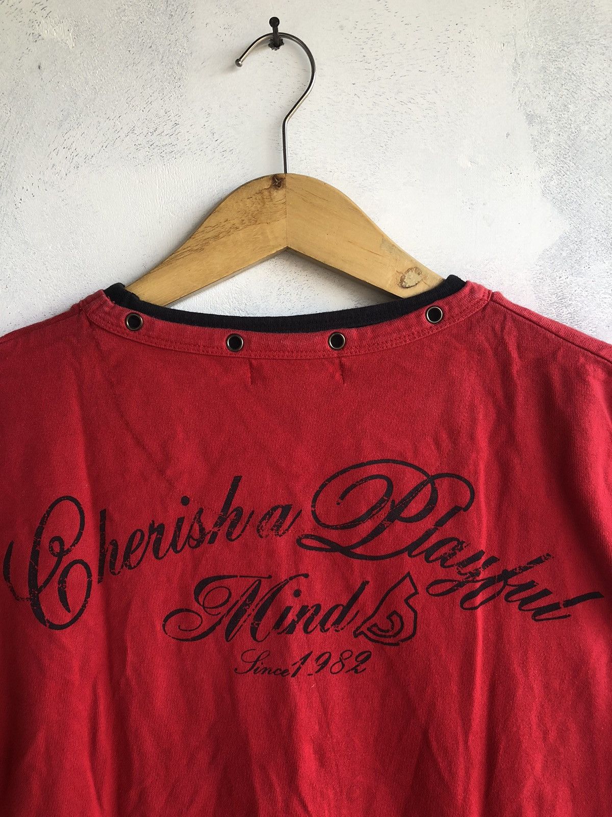 Hysteric Glamour POEM STUDDED DOUBLE LAYER BAD BOY LONGSLEEVE ROCK PUNK STYLE Size US L / EU 52-54 / 3 - 8 Thumbnail