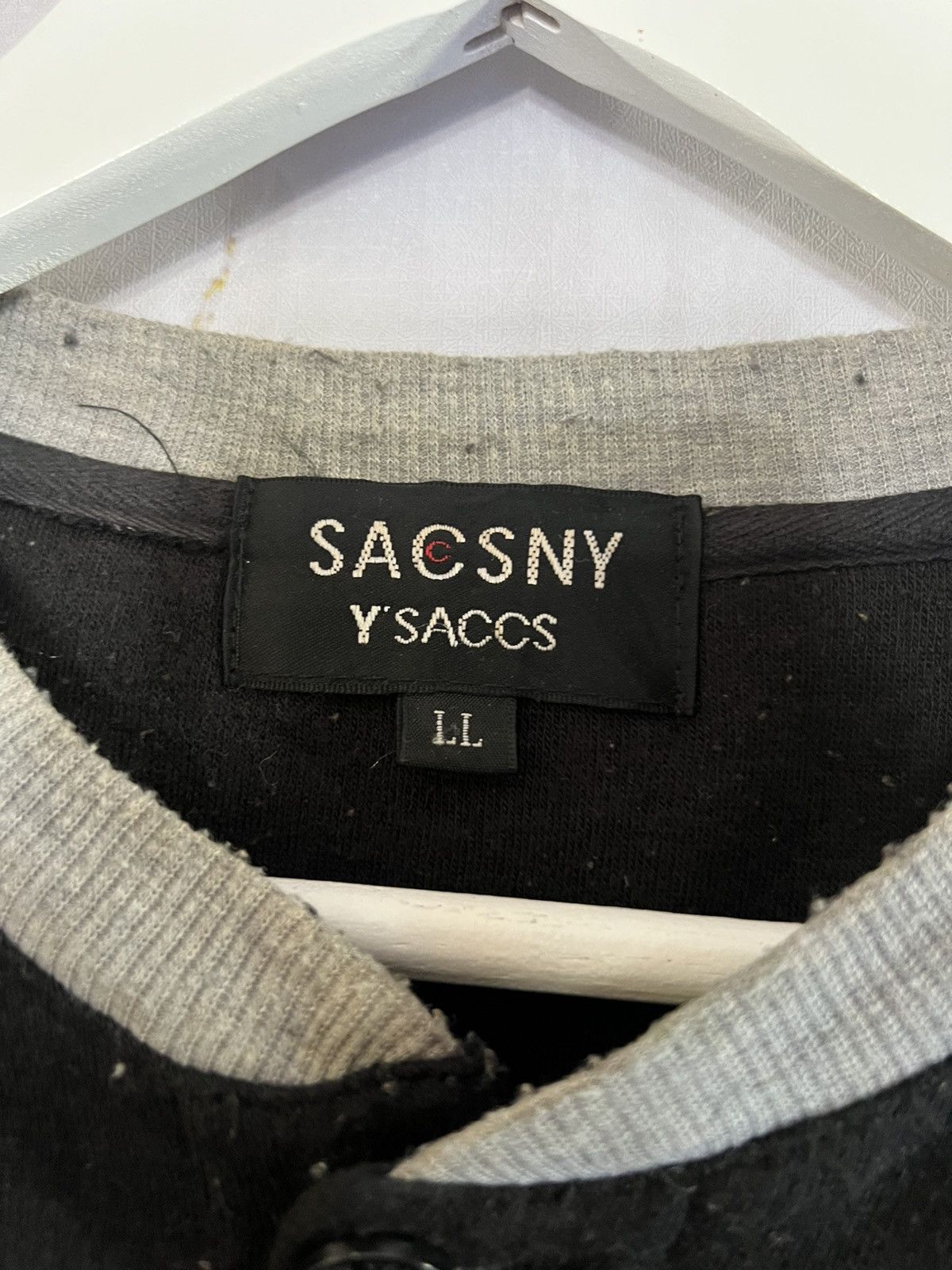 Yohji Yamamoto SACSNY Y’SACCS LONG SLEEVE T-SHIRT Size US XL / EU 56 / 4 - 3 Thumbnail