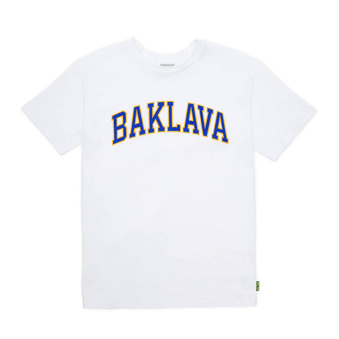 Action Bronson Blue Chips University "BAKLAVA" White Tee - BCU Capsule M Size US M / EU 48-50 / 2 - 6 Thumbnail