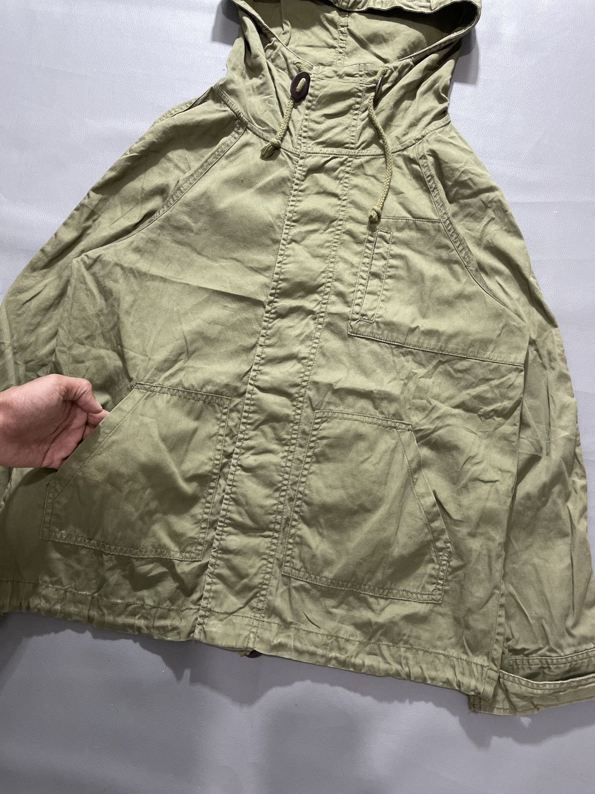 GOA Japanese Military Hooded Jacket goa style Size M / US 6-8 / IT 42-44 - 5 Thumbnail