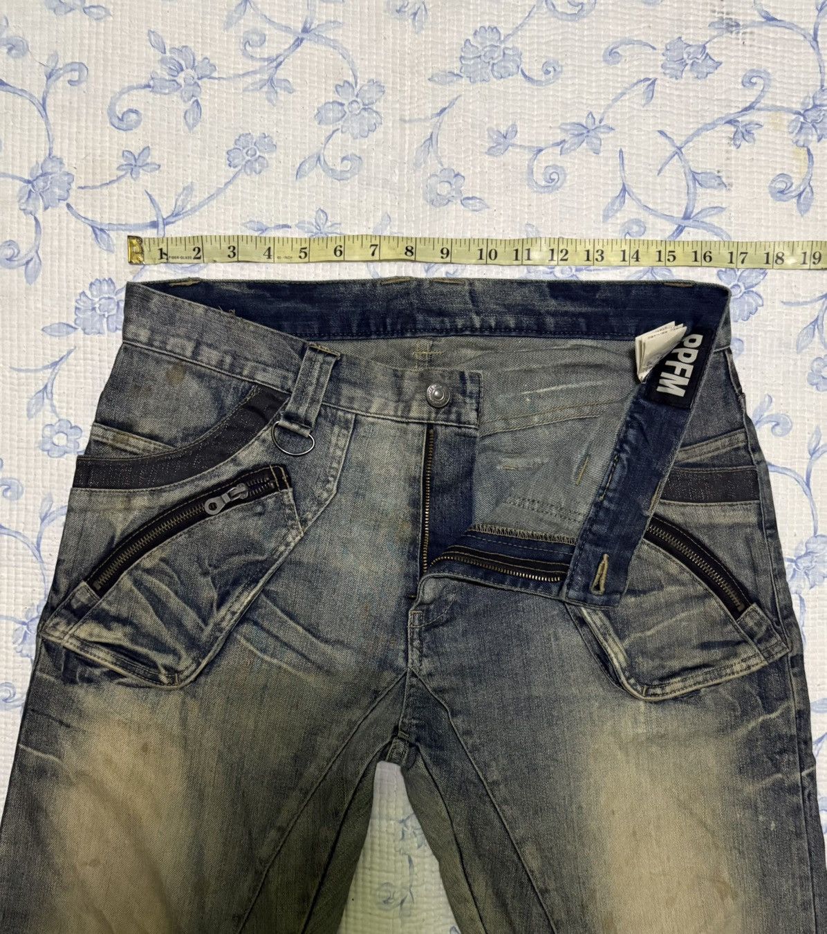 PPFM PPFM Denim Pant Curve Design Size US 33 - 3 Thumbnail