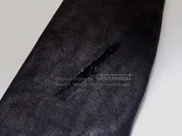 Julius julius Necktie, leather Size ONE SIZE - 4 Thumbnail