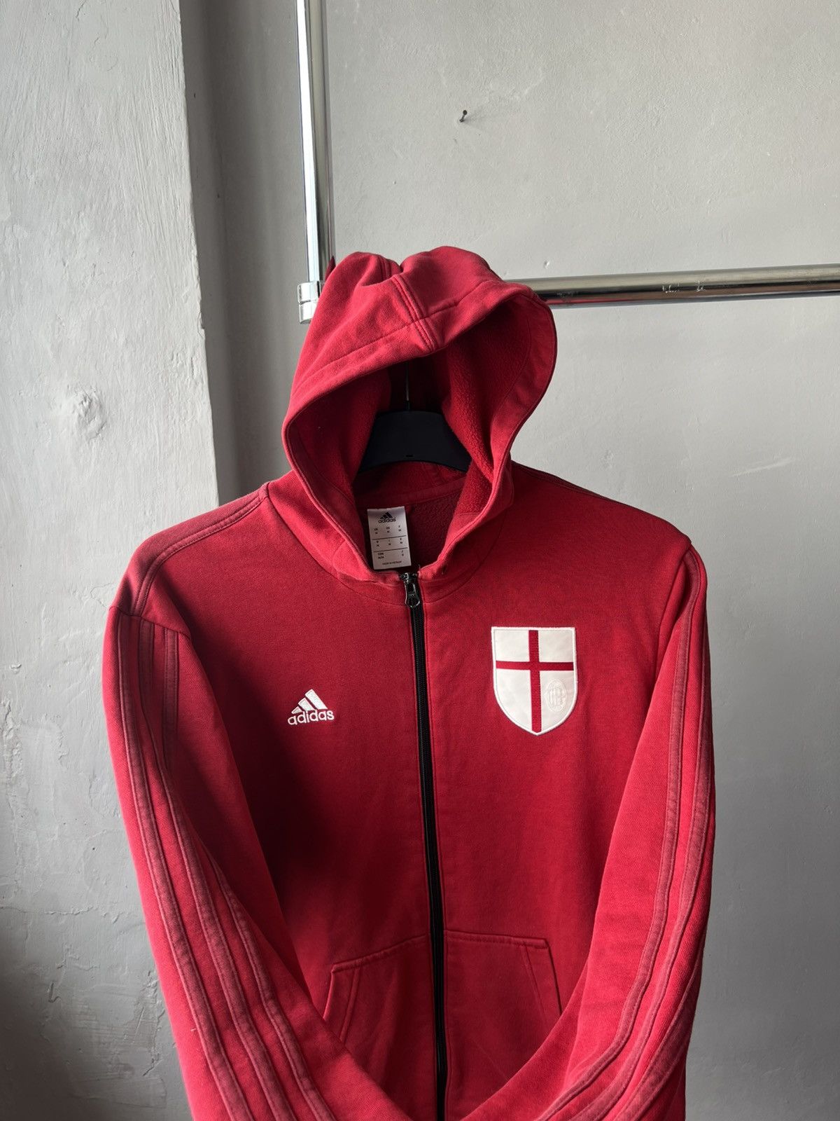 Adidas 2014 AC Milan Training Travel Soccer Football jacket cotton Size US M / EU 48-50 / 2 - 8 Thumbnail