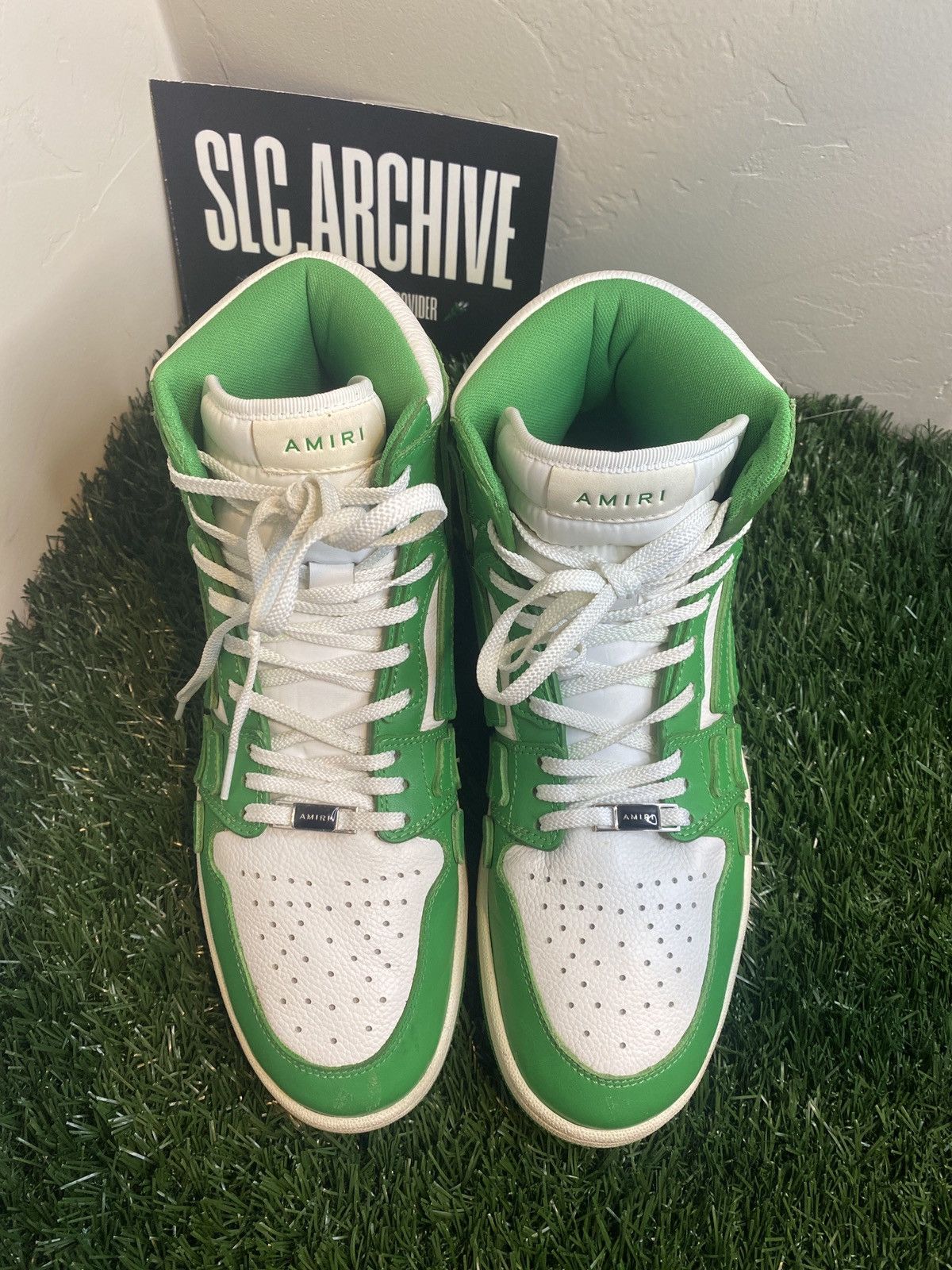Amiri Men's Skel-Top High “Green” Size US 10 / EU 43 - 13 Thumbnail