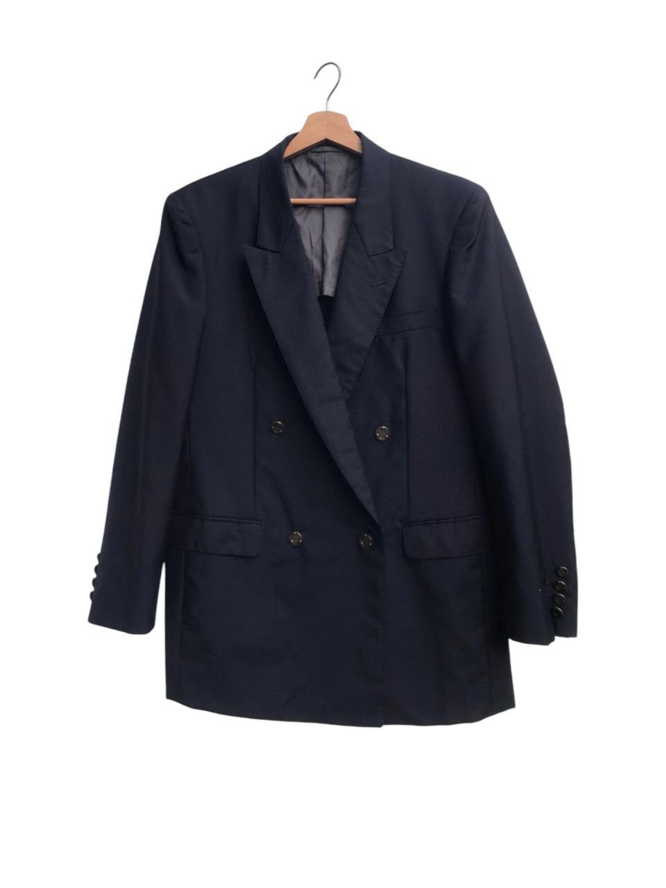 Christian Dior Monsieur Christian Dior Monsieur Double Breasted Wool Mohair Suit Size US M / EU 48-50 / 2 - 2 Thumbnail