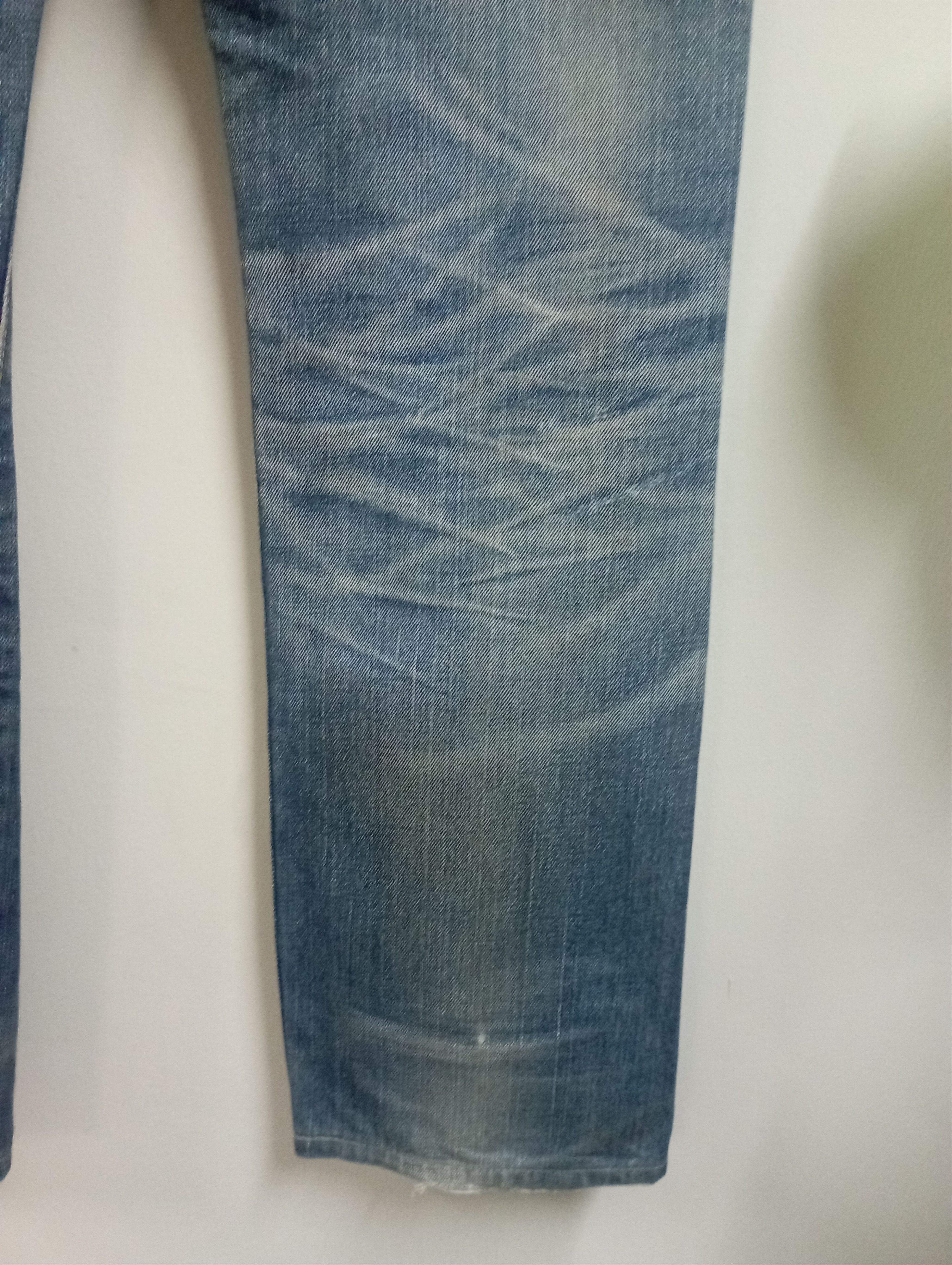 Sugar Cane Vintage Selvedge Buckle Distressed Edwin 505ZX Size US 31 - 11 Thumbnail