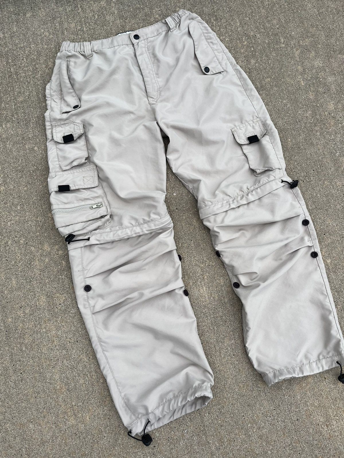 JNCO × Vintage CRAZY VINTAGE JOCKO GYM HIP-HOP MULTI POCKET PANTS Size US 30 / EU 46 - 7 Thumbnail