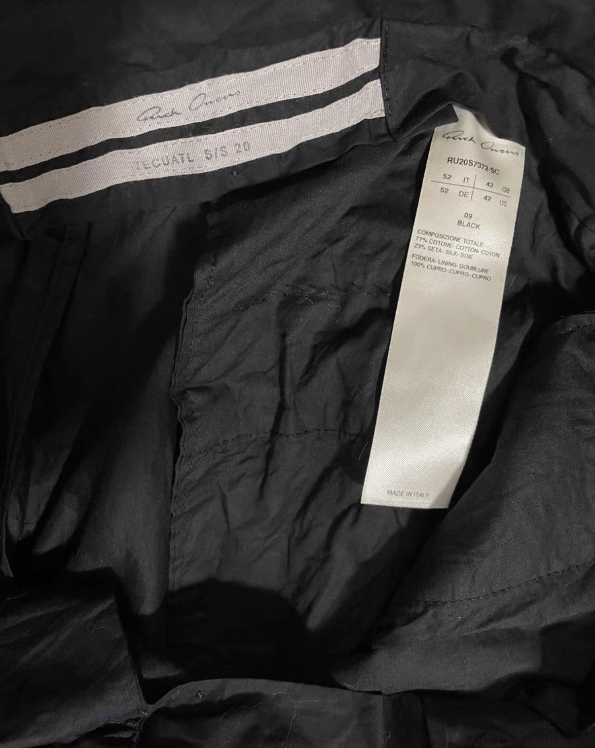 Rick Owens Rick Owens 20SS Tecuatl Astaire Trousers Size US L / EU 52-54 / 3 - 4 Thumbnail