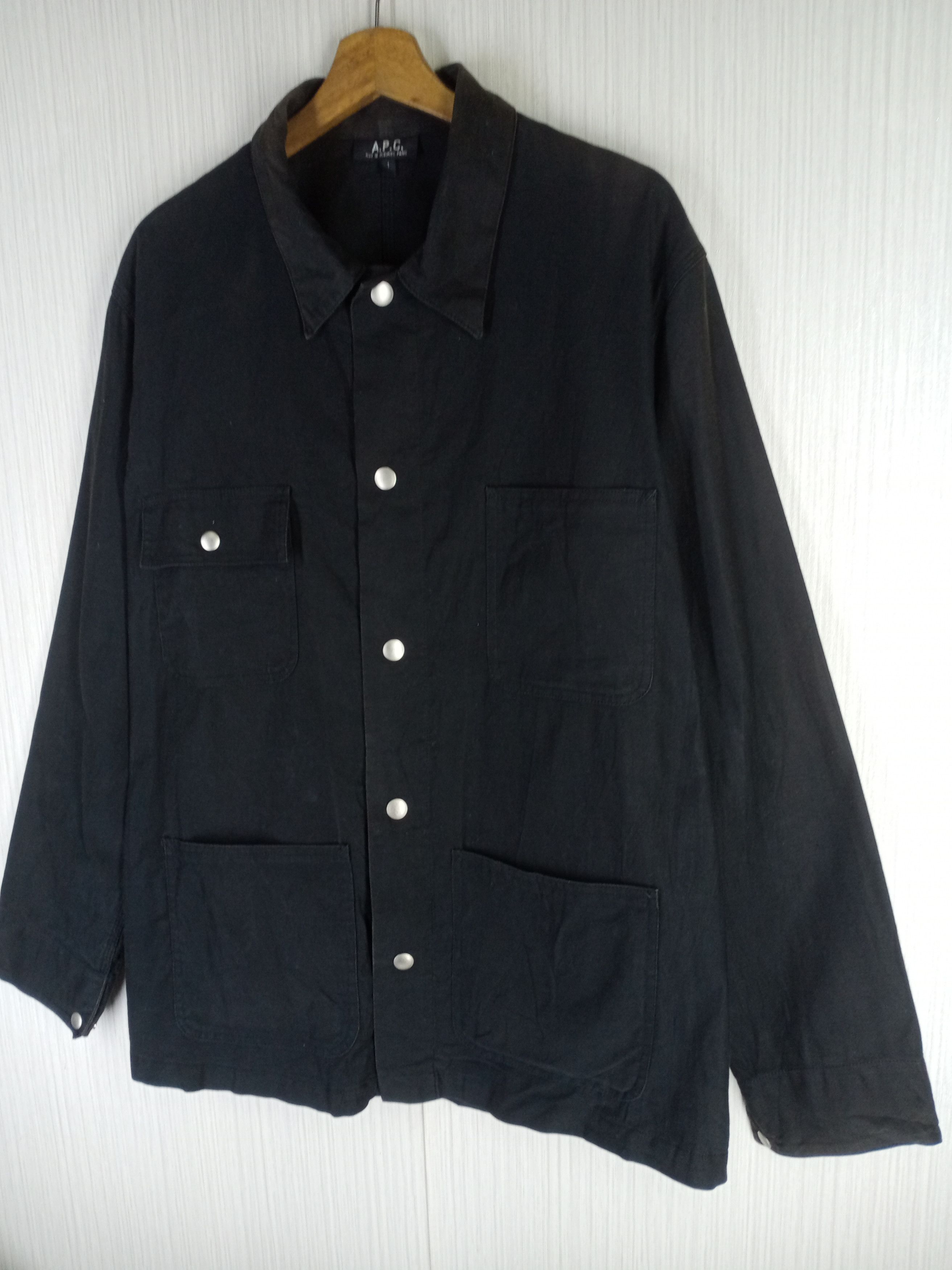 A.P.C. Rare Vintage A.P.C French Work Chore Jacket Size US L / EU 52-54 / 3 - 4 Thumbnail