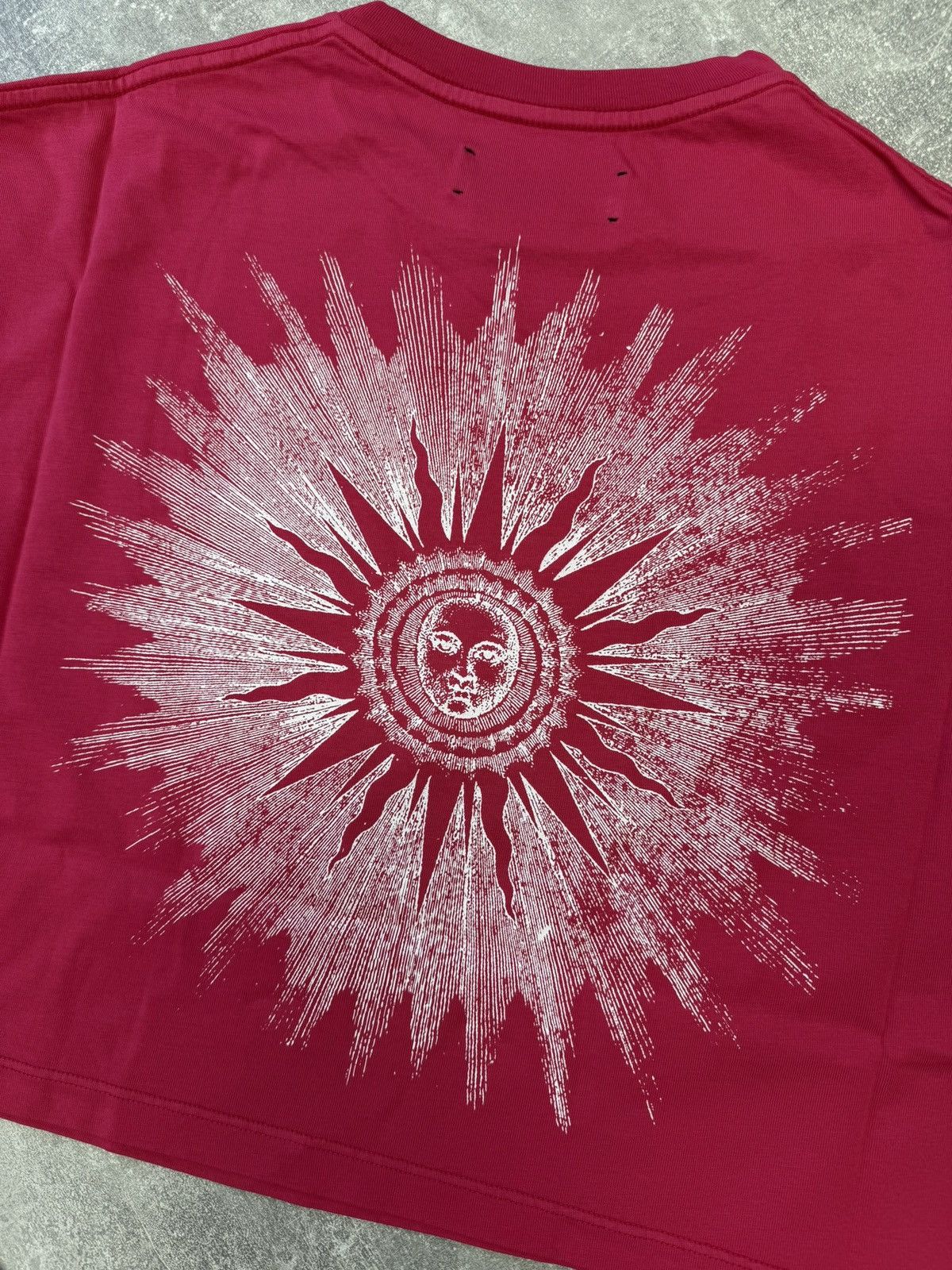 Amiri Amiri Sun Cropped Tee Fuchsia. size M. bnwt. rrp £390 Size M / US 6-8 / IT 42-44 - 4 Thumbnail