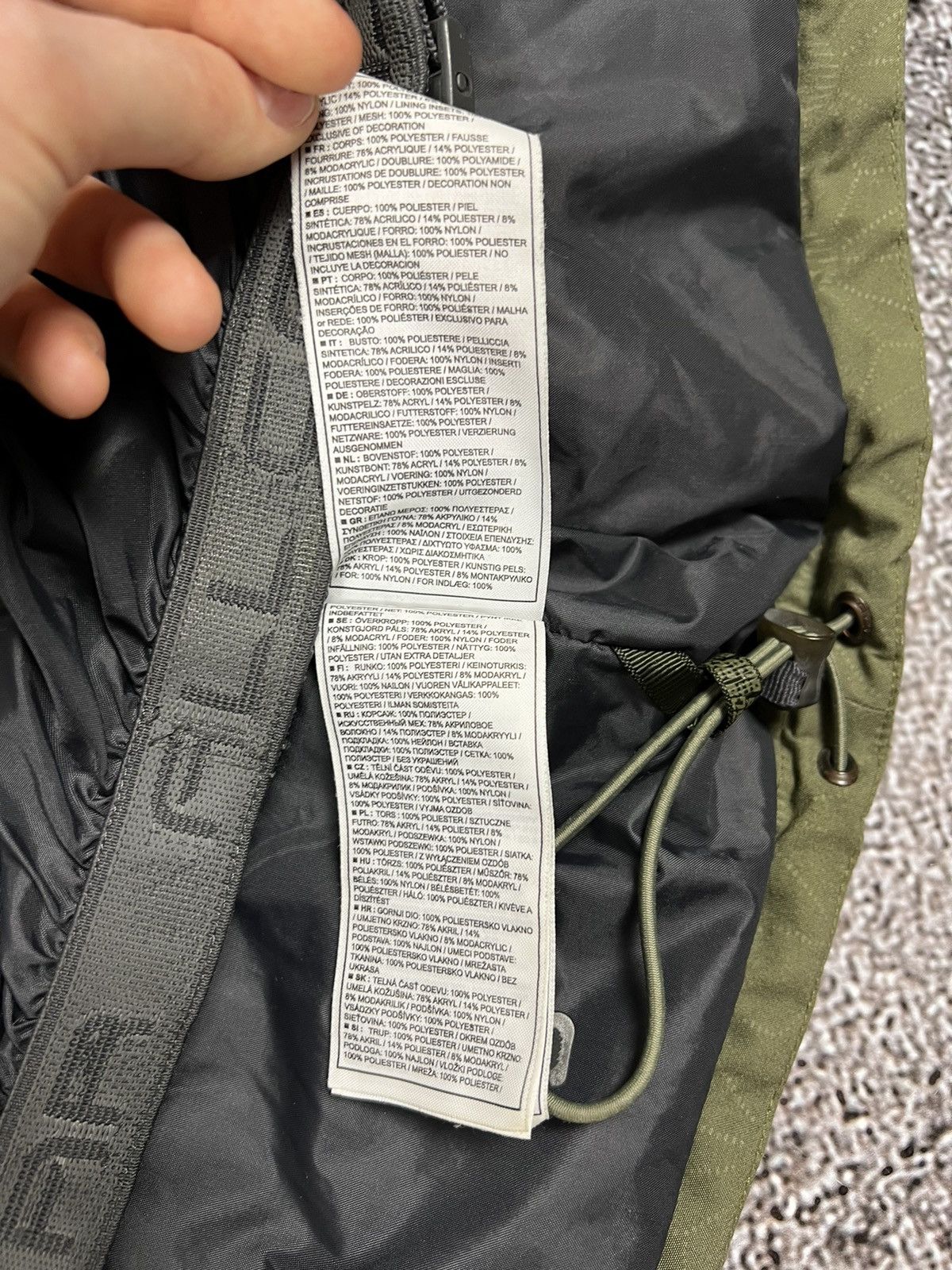 Nike ACG Gore-Tex Winter Military vintage Faux Fur jacket