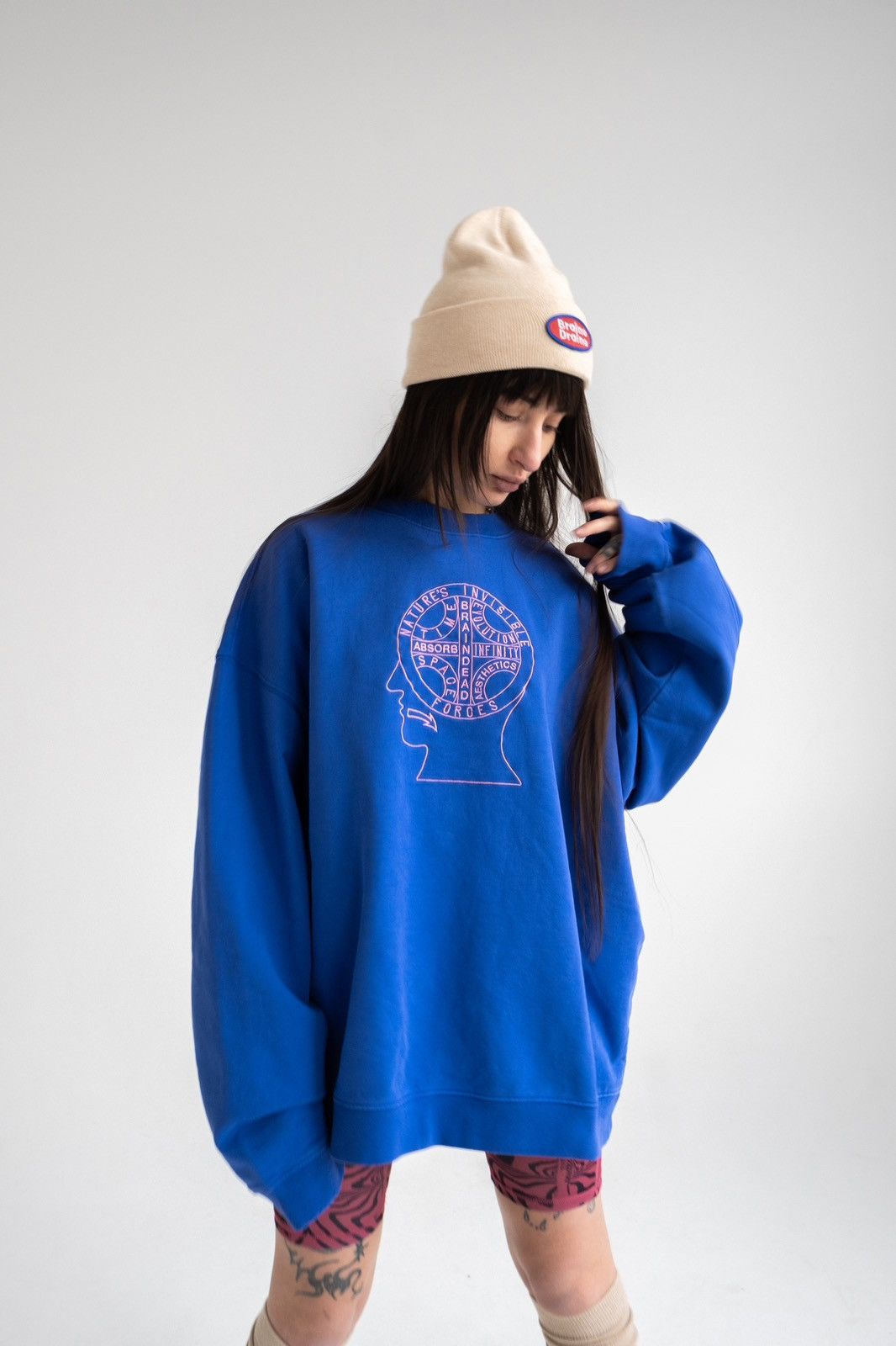 Brain Dead Brain Dead Invisible Forces Crewneck Sweatshirt Size US XL / EU 56 / 4 - 1 Thumbnail