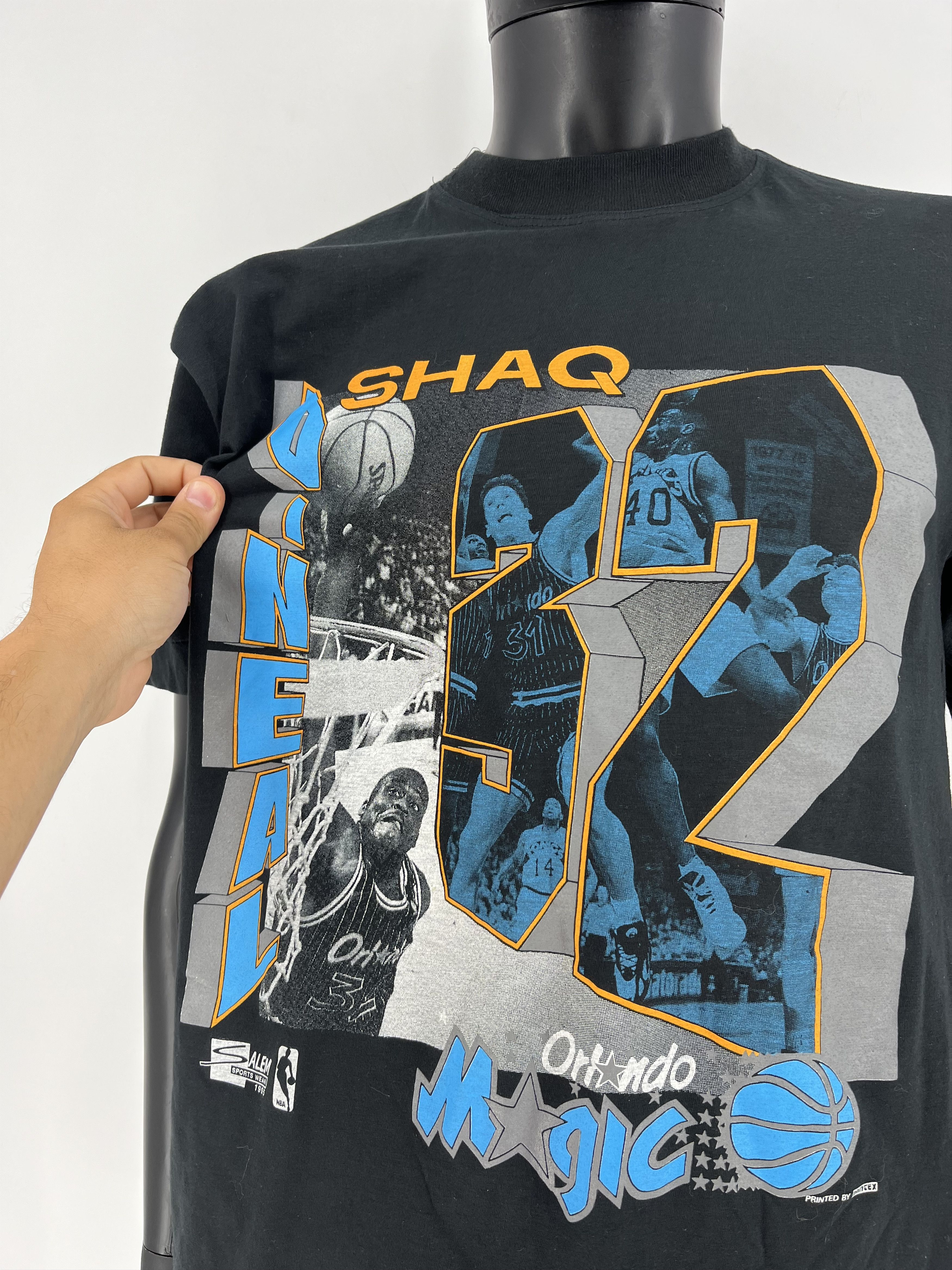 NBA Vintage 1995 Shaquille O’Neal Orlando Magic Salem Promo Tee Size US XL / EU 56 / 4 - 6 Thumbnail