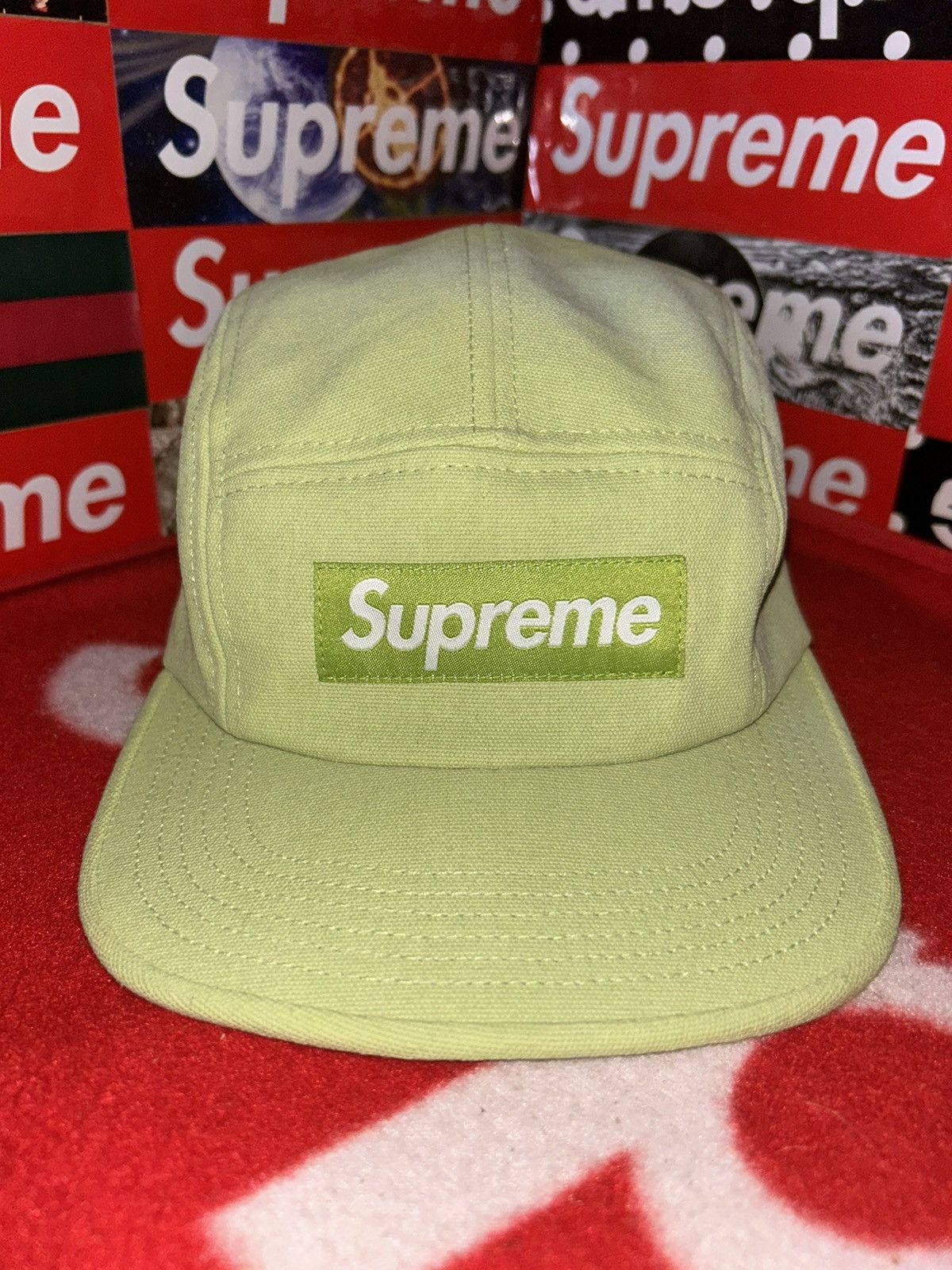Supreme Supreme Washed Chino Twill Camp Cap Size ONE SIZE - 4 Thumbnail