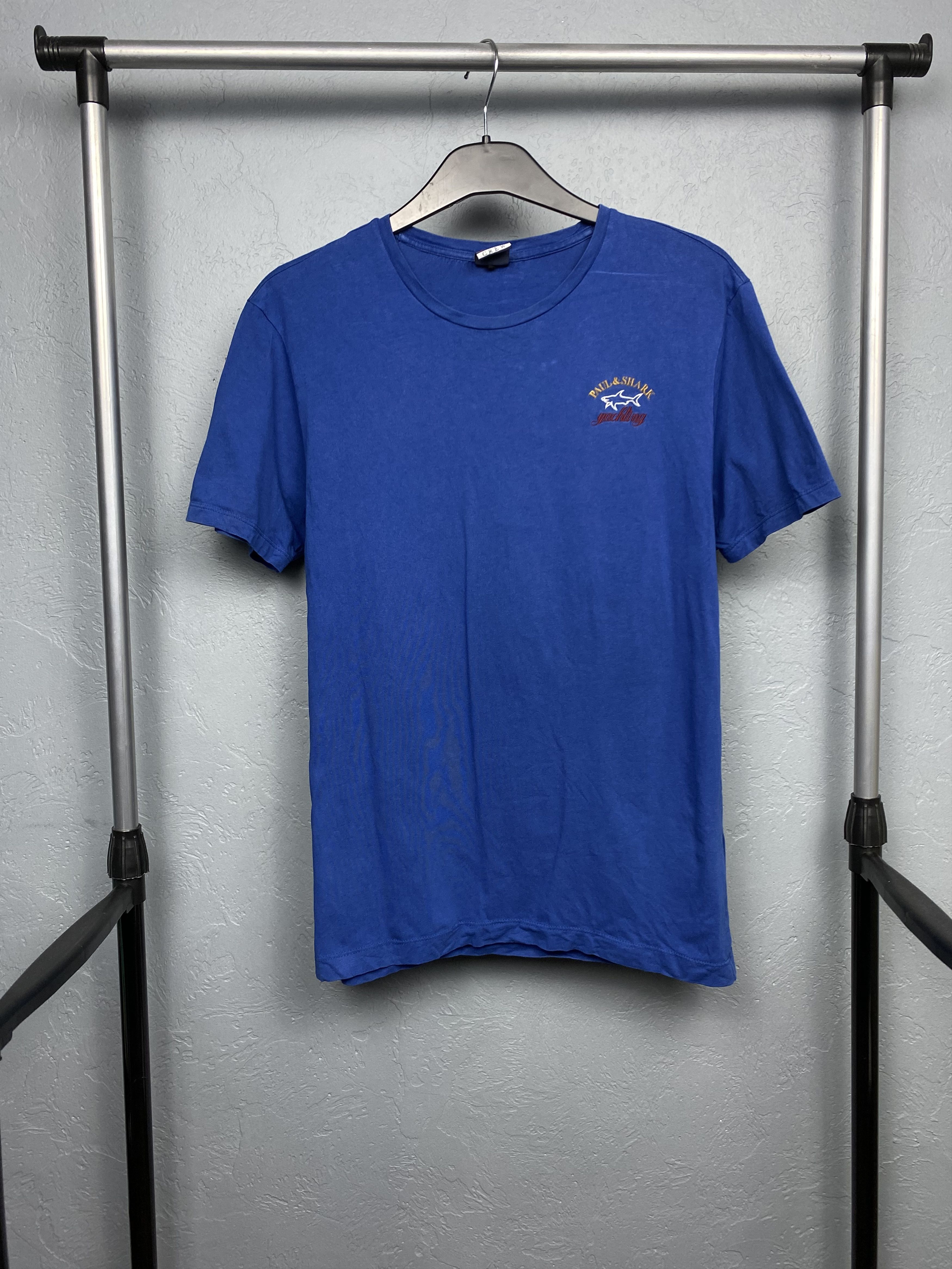 Paul & Shark Paul & Shark Vintage Mens Crew Neck T-Shirt Size US M / EU 48-50 / 2 - 1 Thumbnail