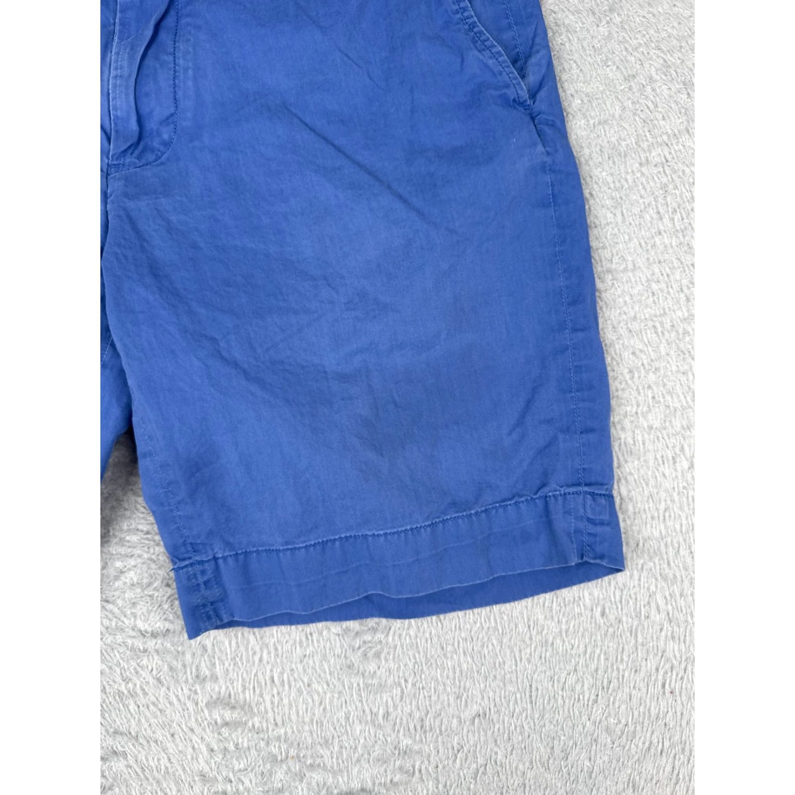 Polo Ralph Lauren Polo Ralph Lauren Shorts Men 33 Blue Chino Pima Cotton Blend Classic Fit Size US XS / EU 42 / 0 - 3 Thumbnail