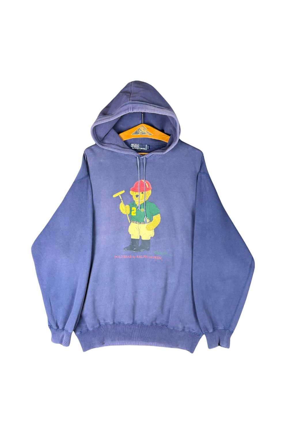 Polo Ralph Lauren fw02 Polo Ralph Lauren Polo Bear Hoodie Vintage RL Bear Size US XL / EU 56 / 4 - 17 Thumbnail
