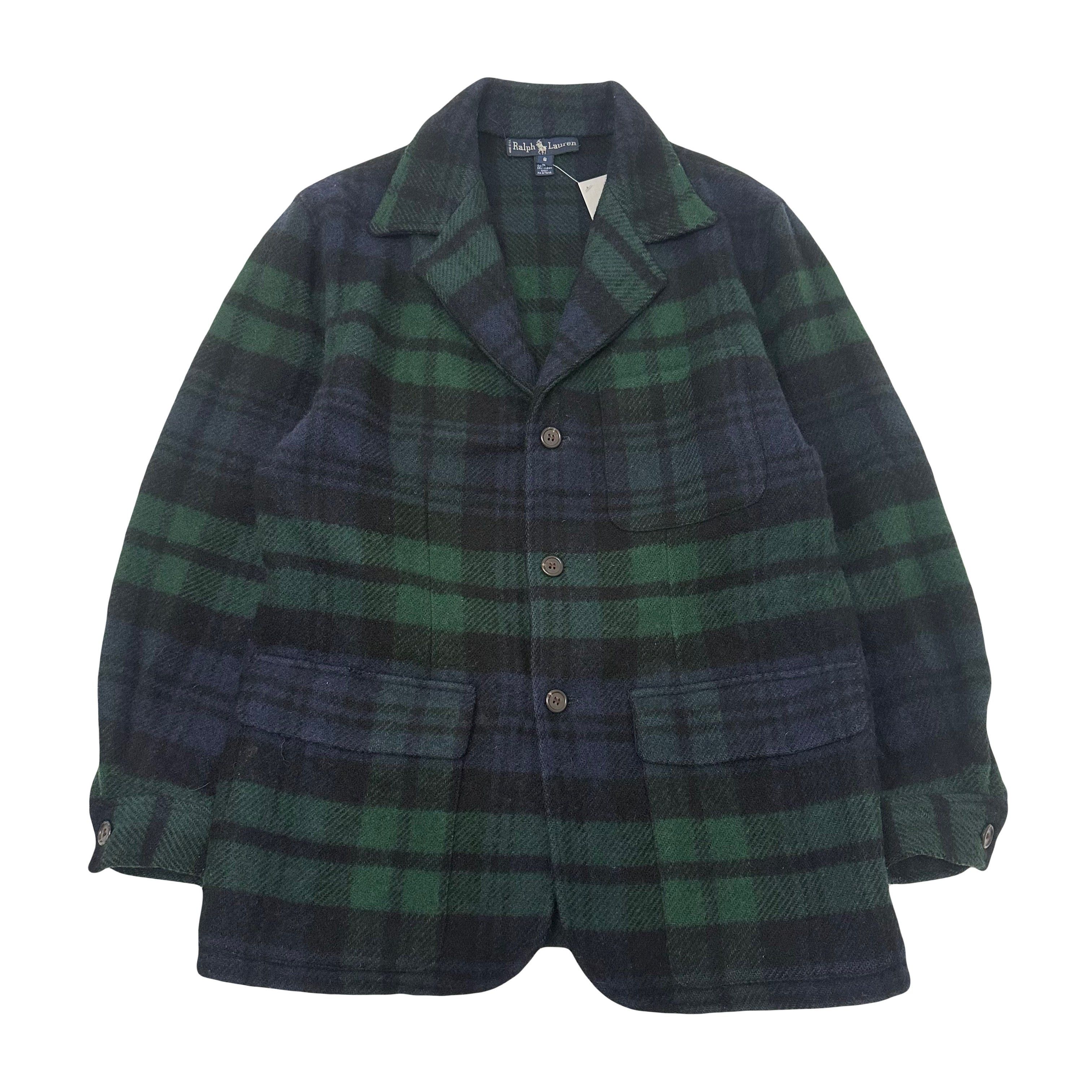 Ralph Lauren Vintage Ralph Lauren Wool Plaid Blazer Jacket Women's 8 Size M / US 6-8 / IT 42-44 - 1 Thumbnail