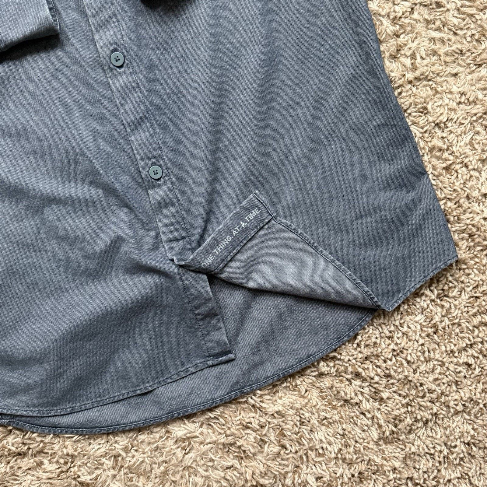 Lululemon LuluLemon Commission Button Up Blue Shirt Long Sleeve Size M Size US M / EU 48-50 / 2 - 3 Thumbnail