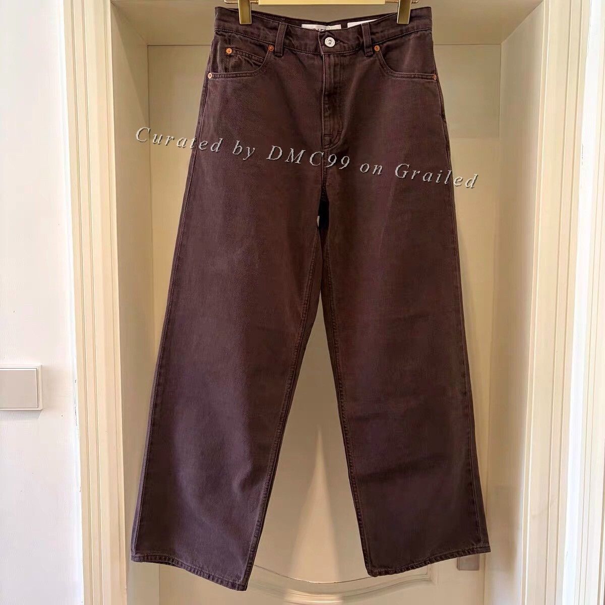 Our Legacy Our Legacy - Vast Cut Jeans - Royal Brown Overdye