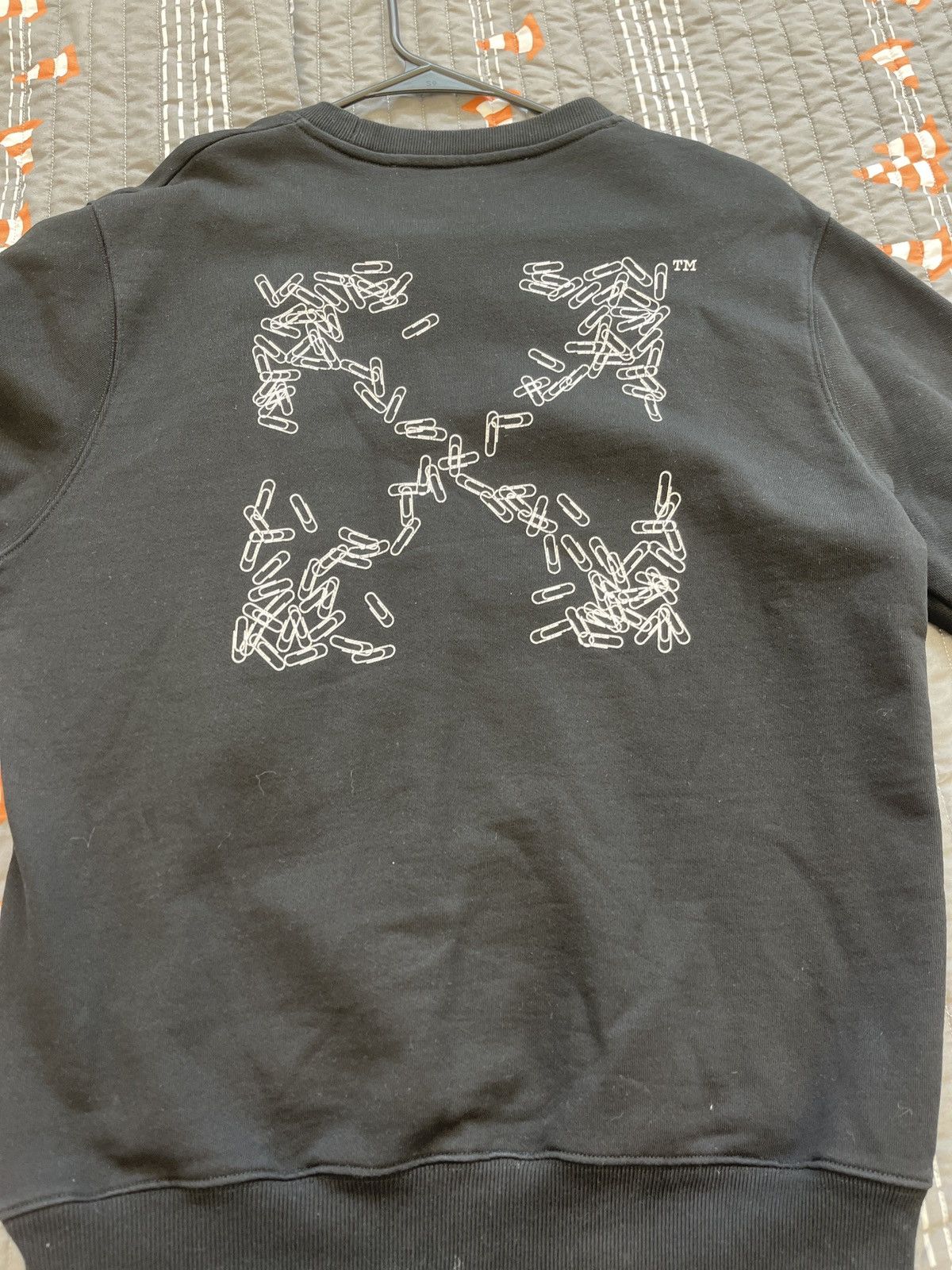 Off-White Off-White Paperclip Arrows Sweatshirt S Size US S / EU 44-46 / 1 - 9 Thumbnail