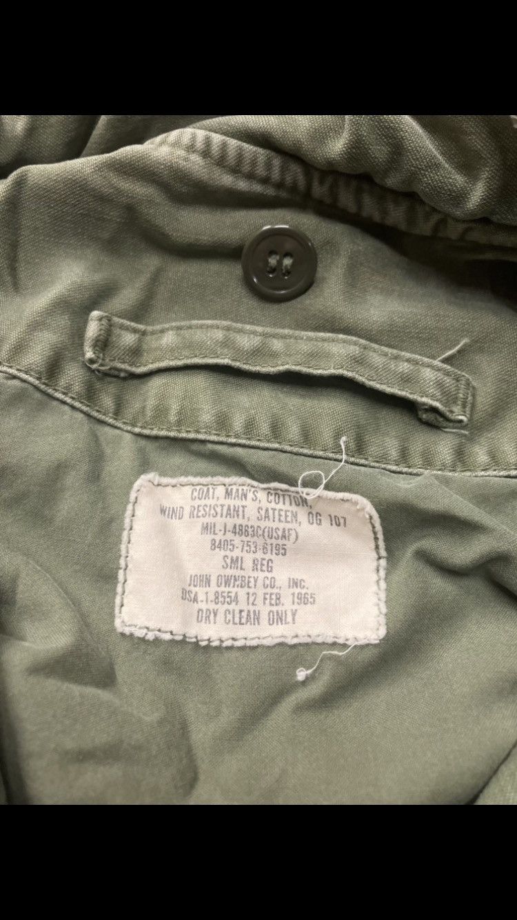 Vintage 60’s Og 107 Air Force Jacket Wind resistant Size US M / EU 48-50 / 2 - 3 Thumbnail