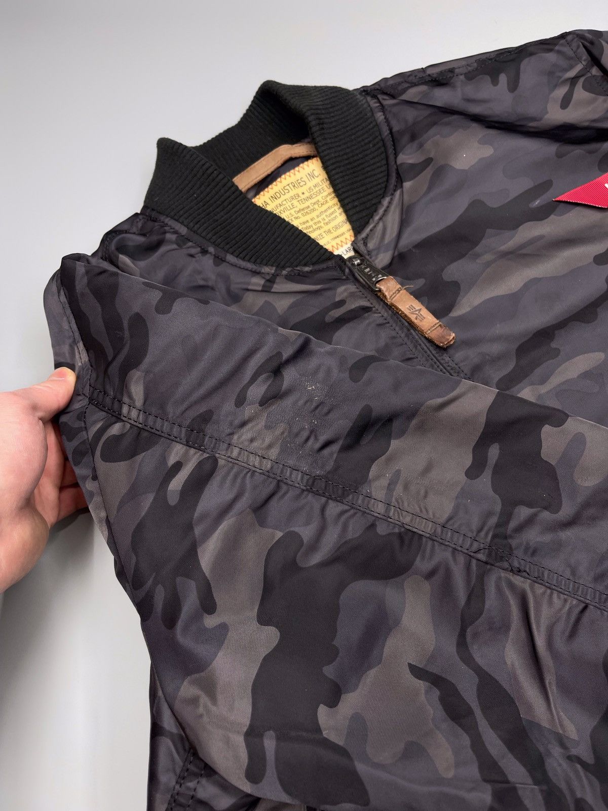 Alpha Industries Vintage Y2k Alpha Industries Bomber Jacket MA-2 Size US XL / EU 56 / 4 - 9 Thumbnail