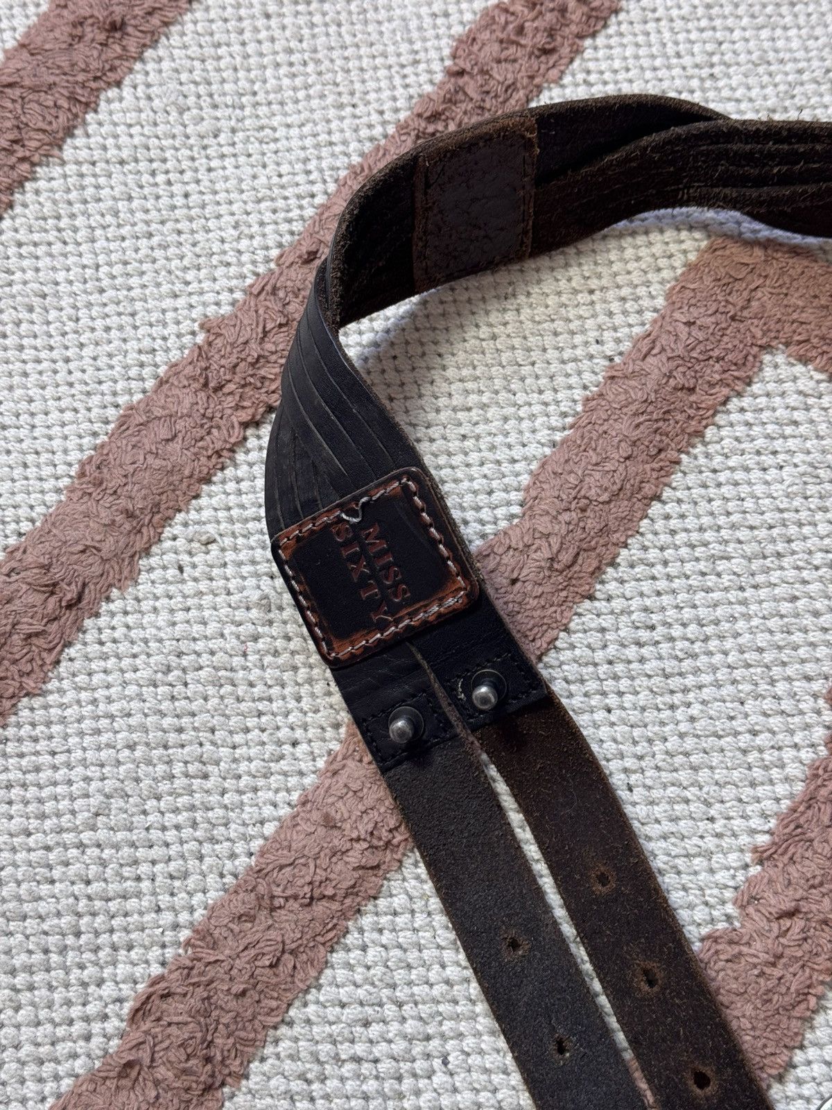 Miss Sixty VINTAGE MISS SIXTY ‘60 LEATHER BELT Size ONE SIZE - 3 Thumbnail