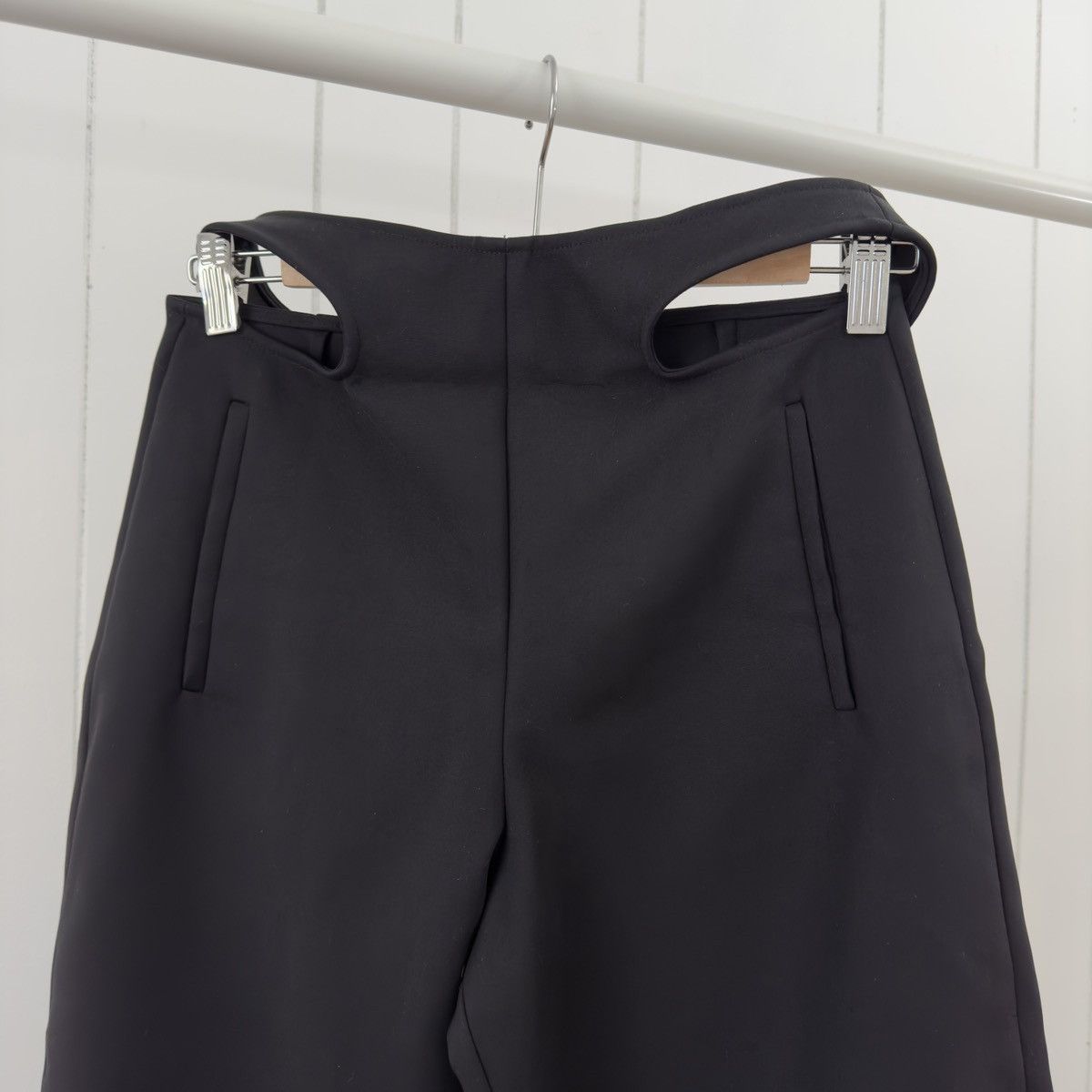Dion Lee DION LEE - Black Y front trousers Size 25" / US 0 / IT 36 - 5 Thumbnail
