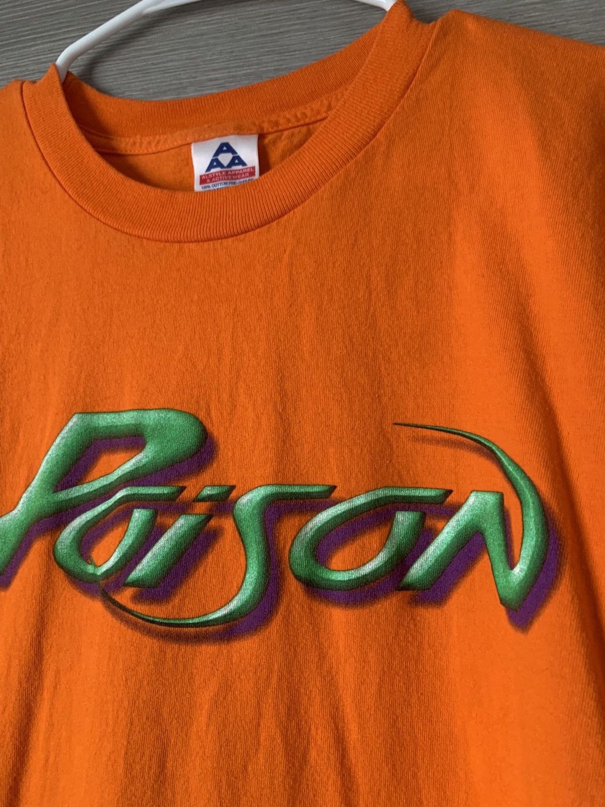 Other Vintage Poison ‘Live as F**k’ Tee Size US XL / EU 56 / 4 - 3 Thumbnail
