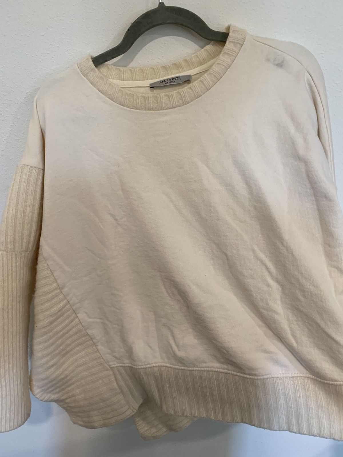 Allsaints AllSaints CASHMERE WOOL BLEND SWEATER Size US M / EU 48-50 / 2 - 2 Thumbnail