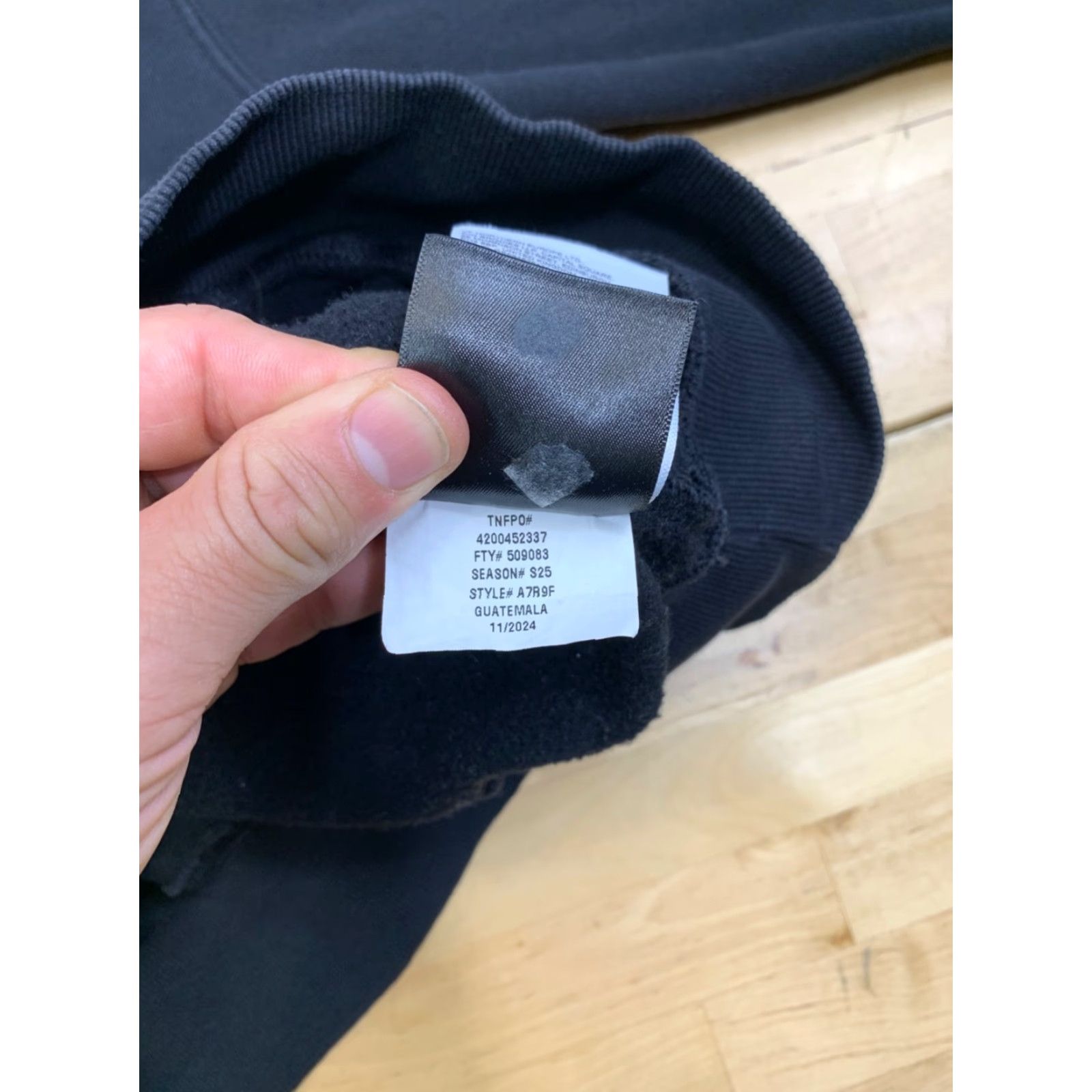 The North Face VINTAGE? No — (If not vintage, skip) The North Face Pullover Hoodie Mens S Black Logo Outdoor Casual Winter 12881 Size US S / EU 44-46 / 1 - 6 Thumbnail