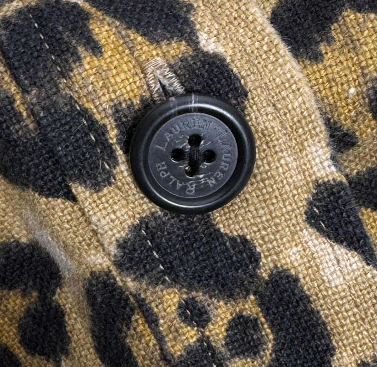 Lauren Ralph Lauren × Ralph Lauren Lauren Ralph Lauren Linen-Cotton Printed Jacket Belted Leo Size XL / US 12-14 / IT 48-50 - 13 Thumbnail