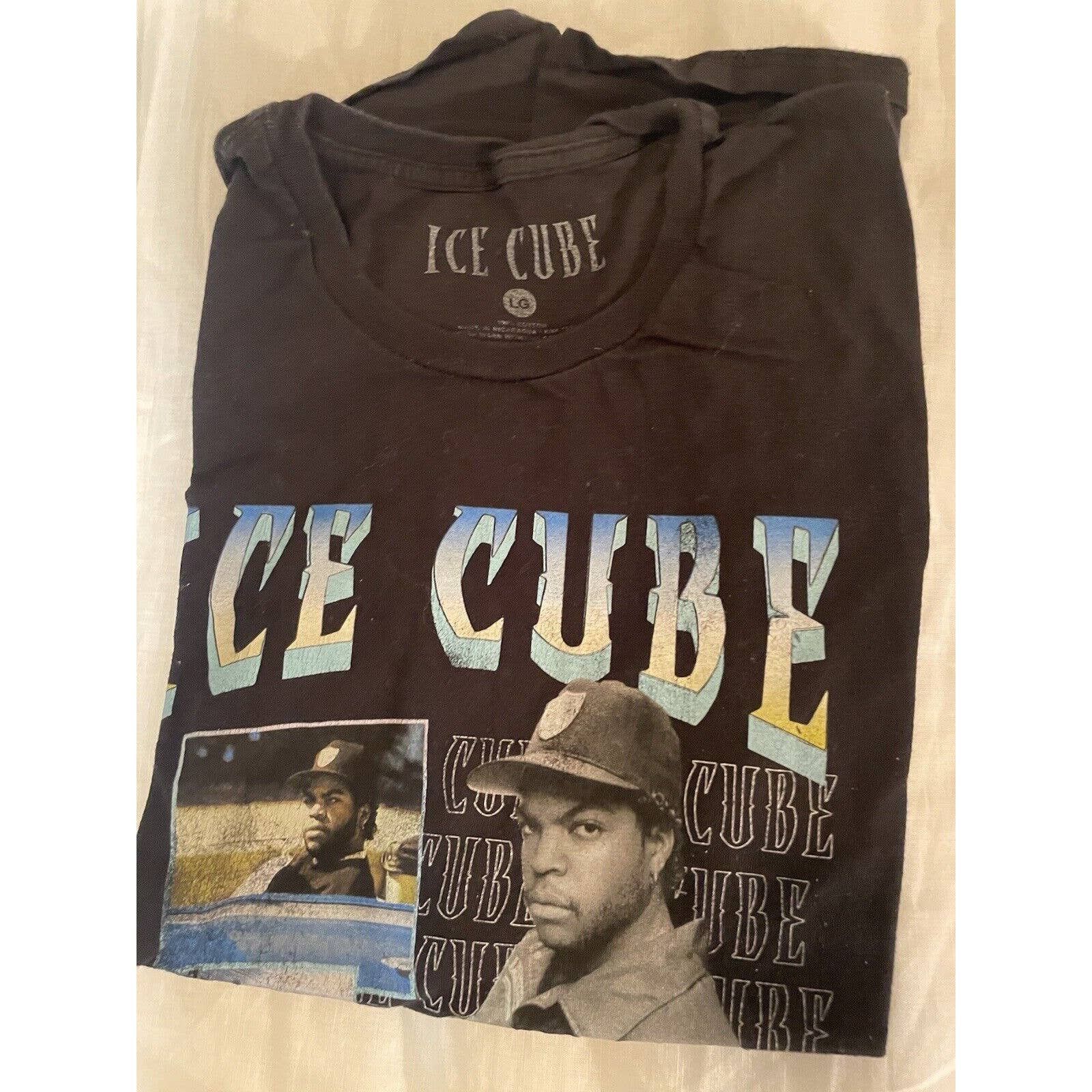 Vintage Vintage Style Ice Cube Rap Tee Size XL Faded Hip Hop T Shirt Size US L / EU 52-54 / 3 - 5 Thumbnail