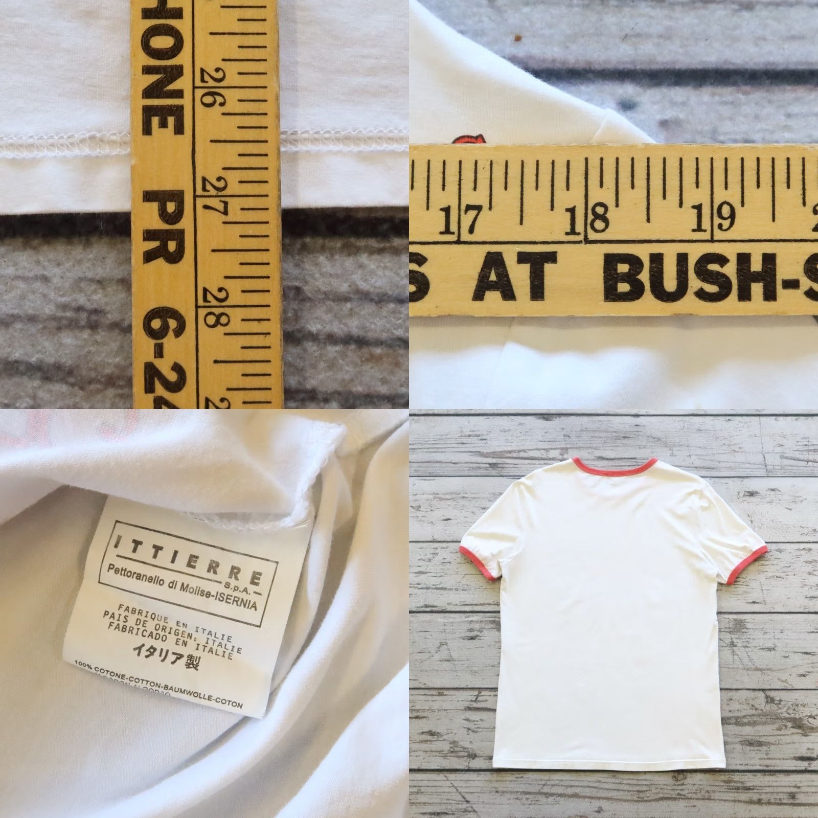 Vintage Vintage Iceberg Tom And Jerry Ringer Tshirt XXL White Men Short Sleeve Cotton Tee Size US XXL / EU 58 / 5 - 8 Thumbnail