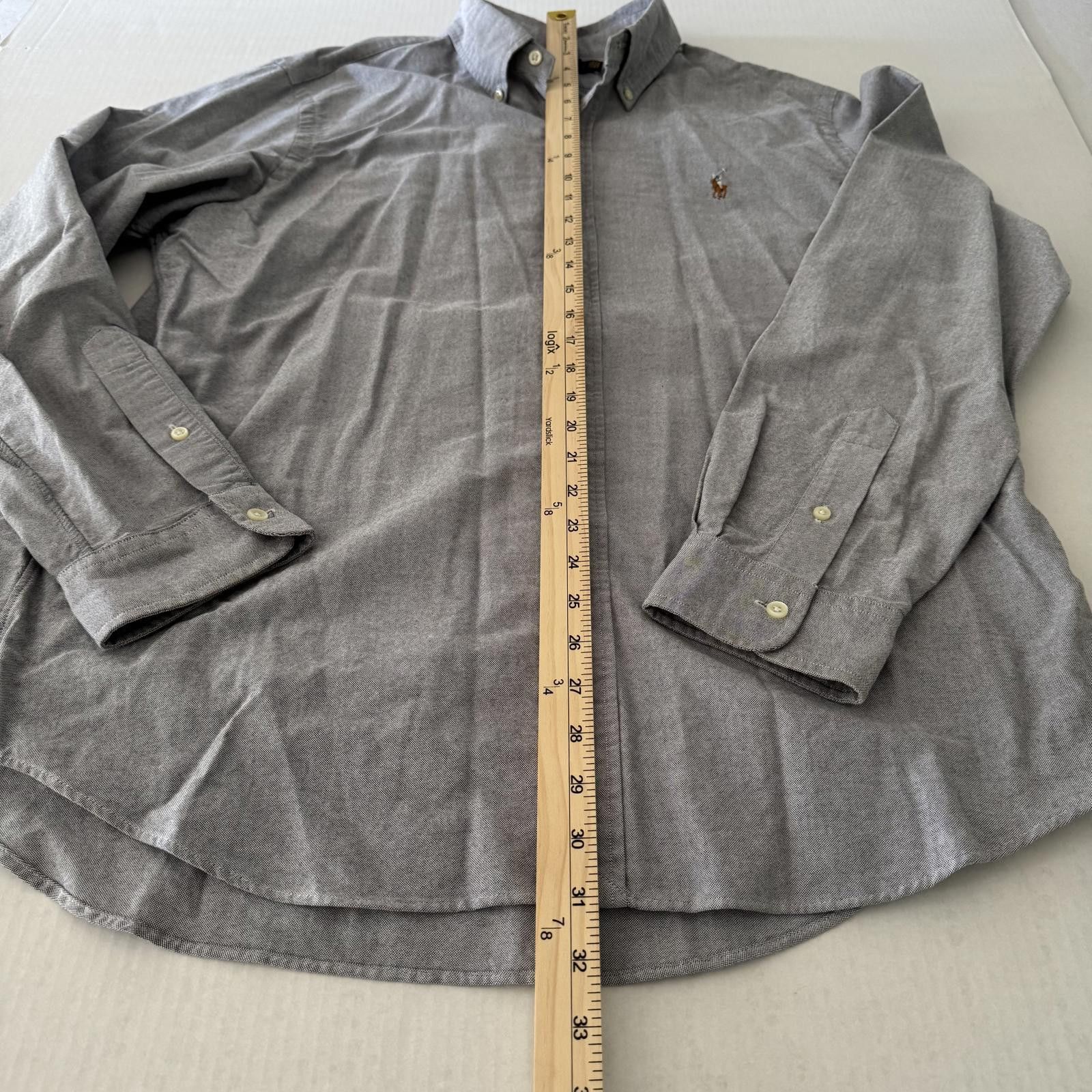 Polo Ralph Lauren Ralph Lauren Classic Fit Men’s Gray Long Sleeve Size US L / EU 52-54 / 3 - 4 Thumbnail