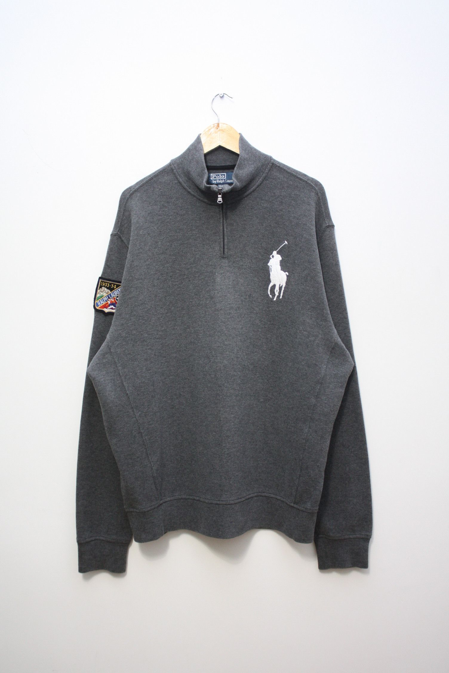 Polo Ralph Lauren Polo Ralph Lauren 1933-34 Ski Patch Snap-T Pullover XL Size US XL / EU 56 / 4 - 3 Thumbnail