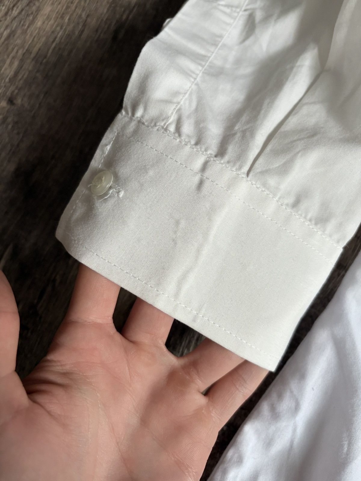 Dolce & Gabbana Dolce & Gabbana Vintage White Shirt Button Up Size XL / US 12-14 / IT 48-50 - 5 Thumbnail