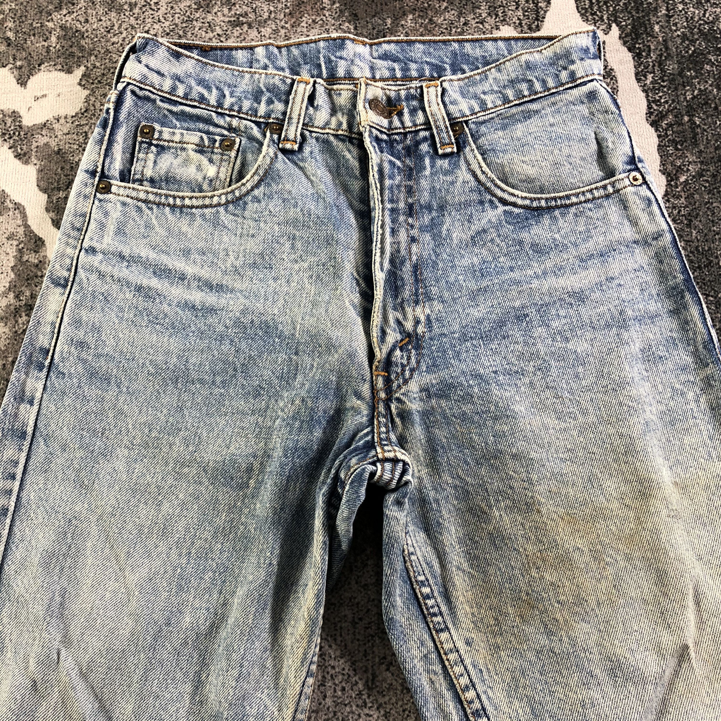 Levi's Vintage Levis 603 Jeans Distress Faded Blue Denim KJ2954 Size US 26 / EU 42 - 3 Thumbnail