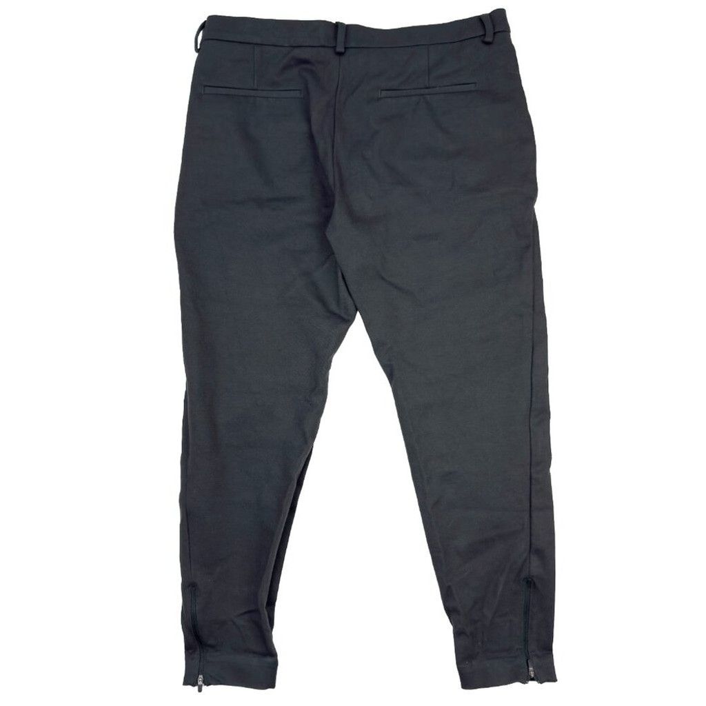 Cos COS Green Ponte Rayon Slim Leg Ankle Zip Pants Size 36R Size 26" / US 2 / IT 38 - 6 Thumbnail