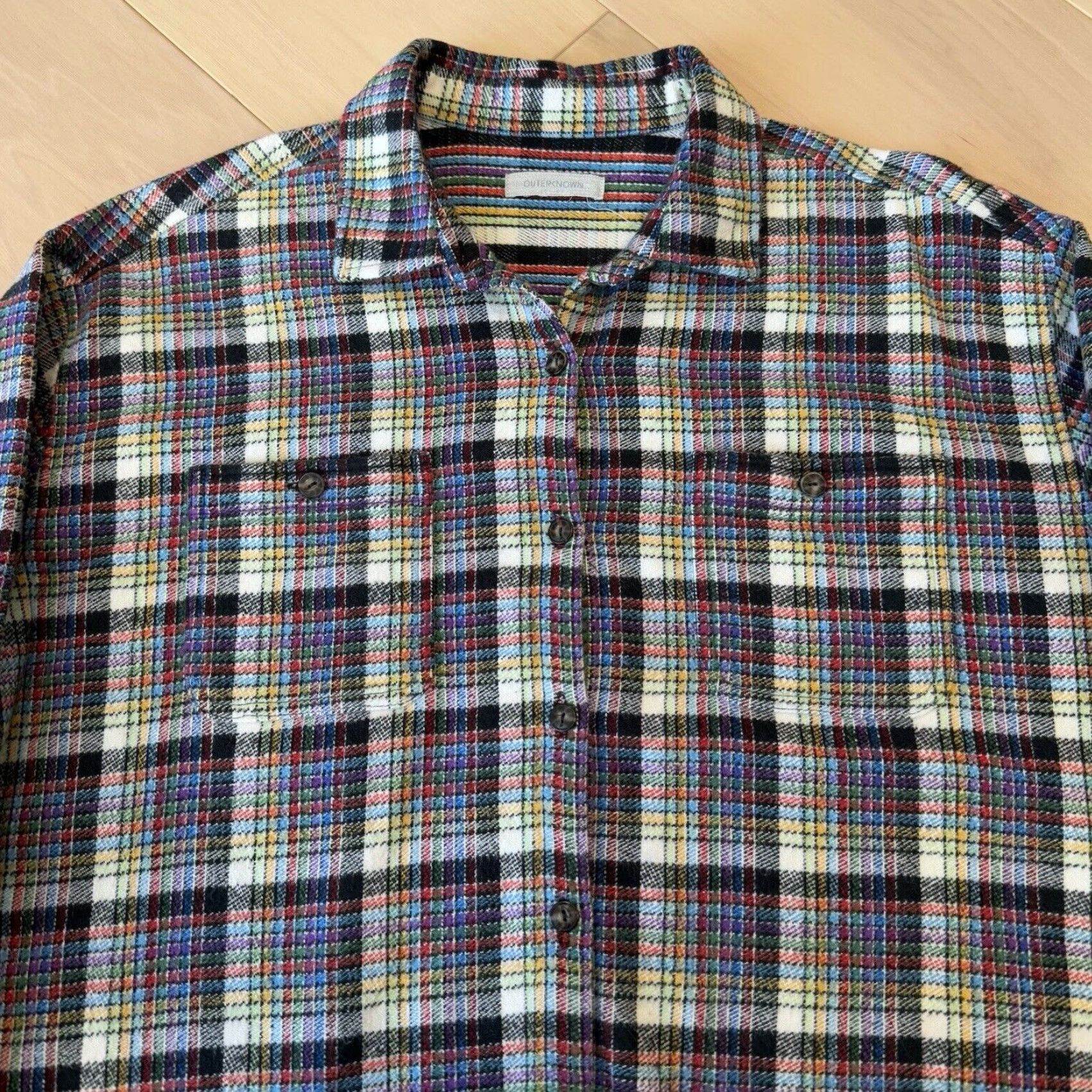 Outerknown Outerknown Shirt Small Multicolor Button Up New York Streetwear Womens Size S / US 4 / IT 40 - 3 Thumbnail