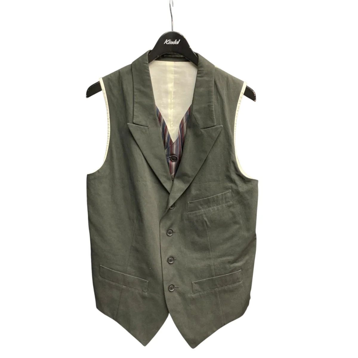 Yohji Yamamoto Yohji Yamamoto pour homme/ 24SS Gilet HS-V06-801 Size US L / EU 52-54 / 3 - 1 Thumbnail
