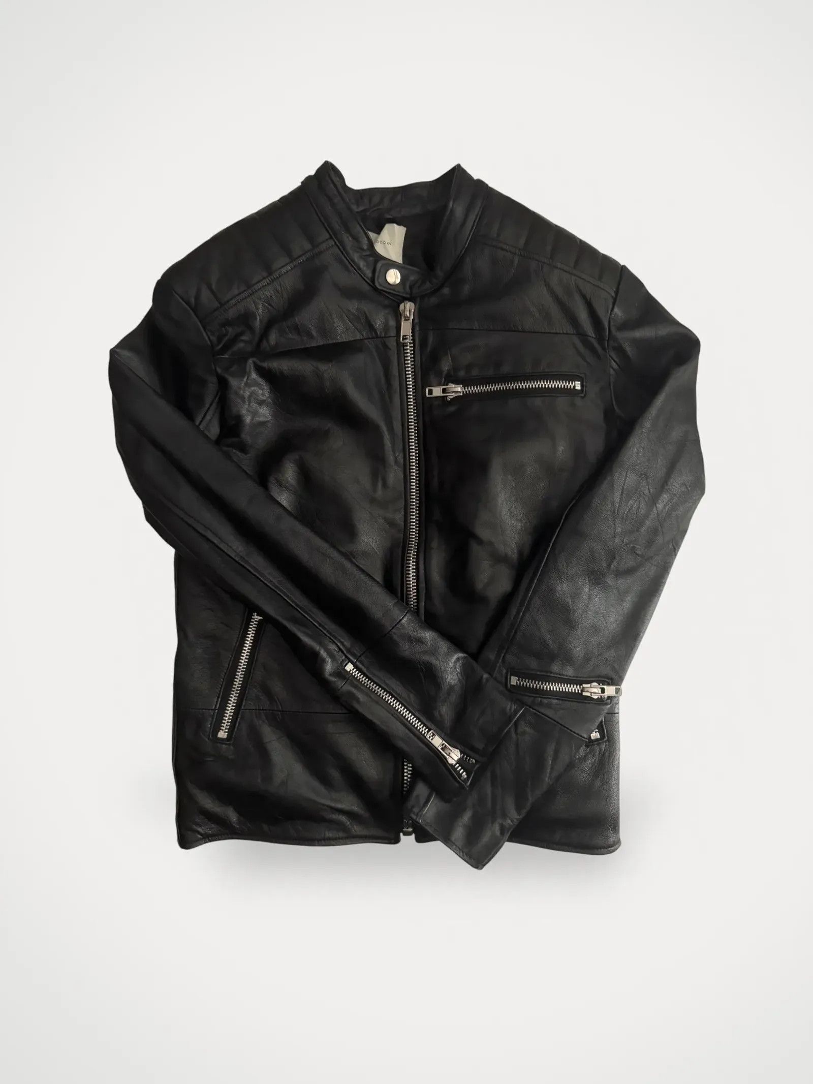 Deadwood Deadwood Ladie's Biker Jacket Leather Jacket Size M / US 6-8 / IT 42-44 - 1 Thumbnail